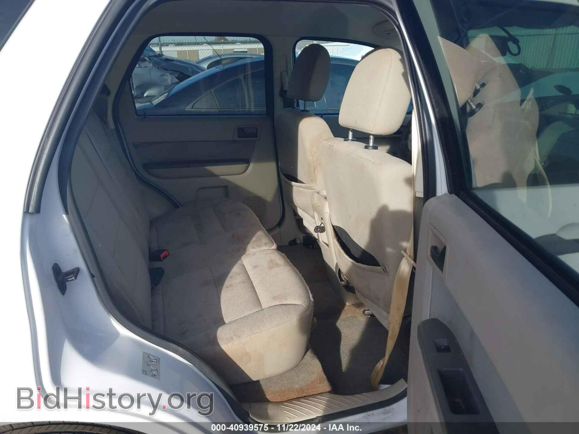 2010 FORD ESCAPE - VIN: 1FMCU9DG7AKC22064 - Фото 8