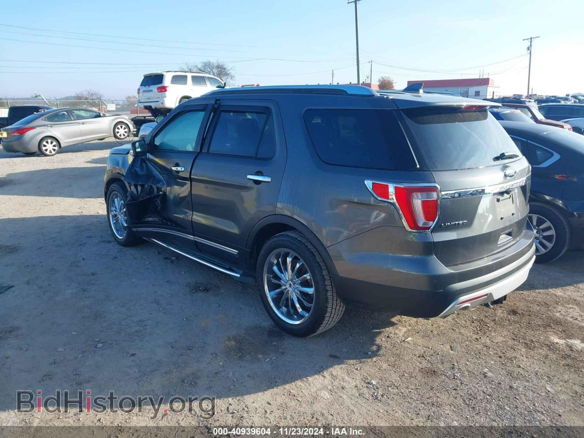 2017 FORD EXPLORER - VIN: 1FM5K7F87HGC69438 - Photo 3