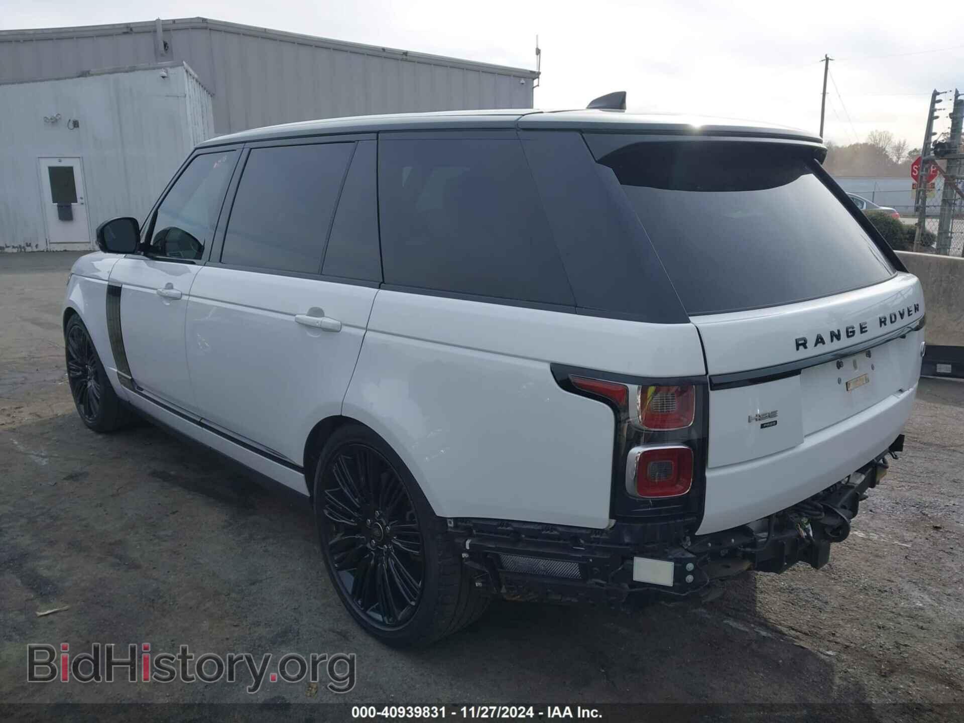 2021 LAND ROVER RANGE ROVER - VIN: SALGS5SE5MA456101 - Фото 3
