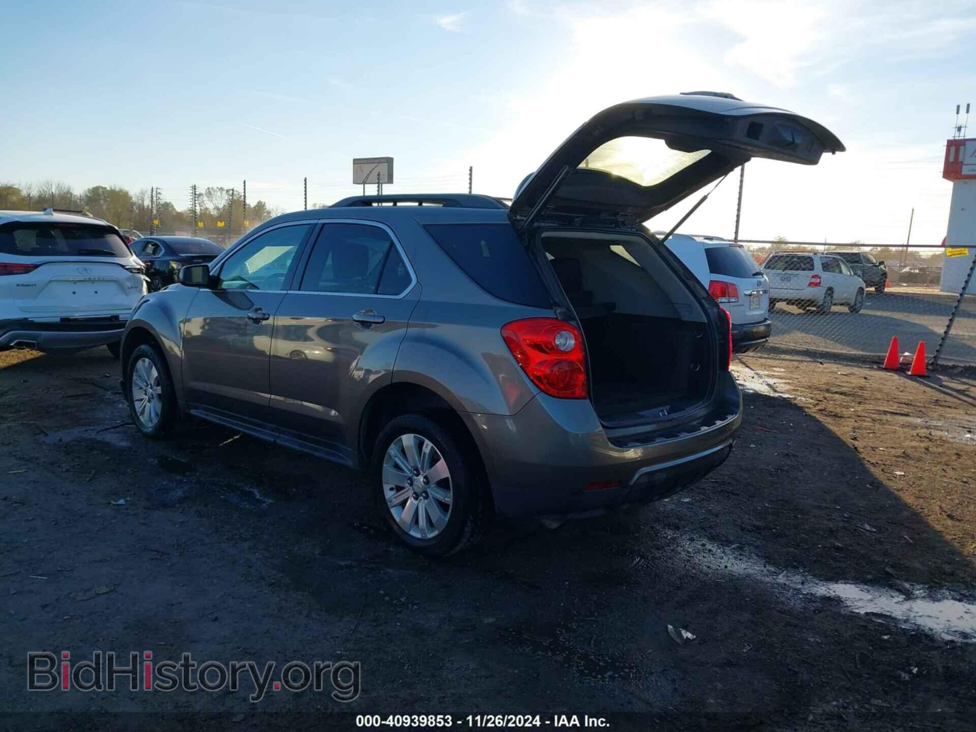2011 CHEVROLET EQUINOX - VIN: 2CNALPEC9B6472727 - Фото 3