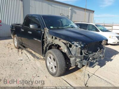 2012 RAM 1500 ST, черный — VIN 1C6RD7FTXCS165415, IAAI