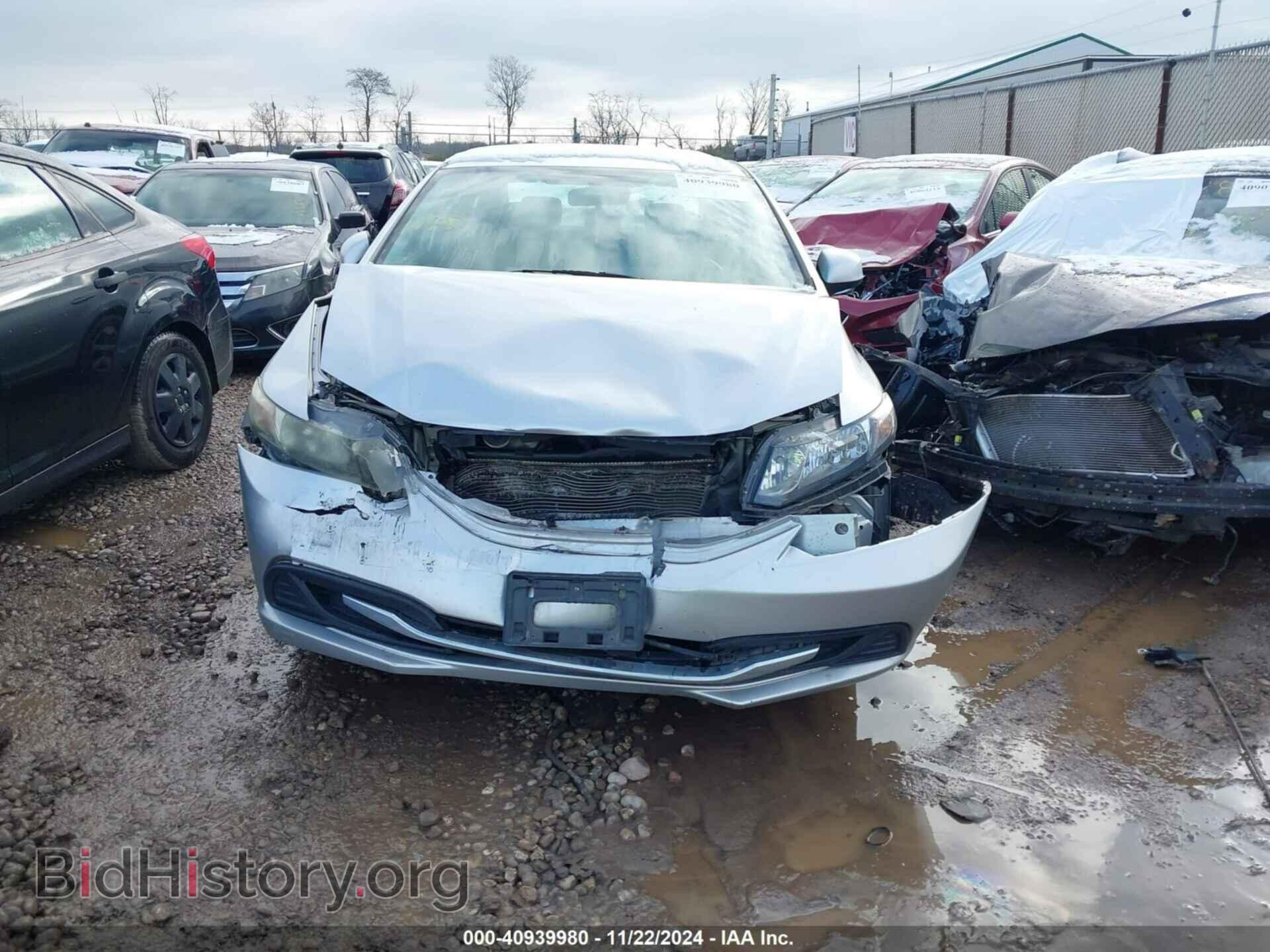 2013 HONDA CIVIC - VIN: 19XFB2F58DE015295 - Фото 12