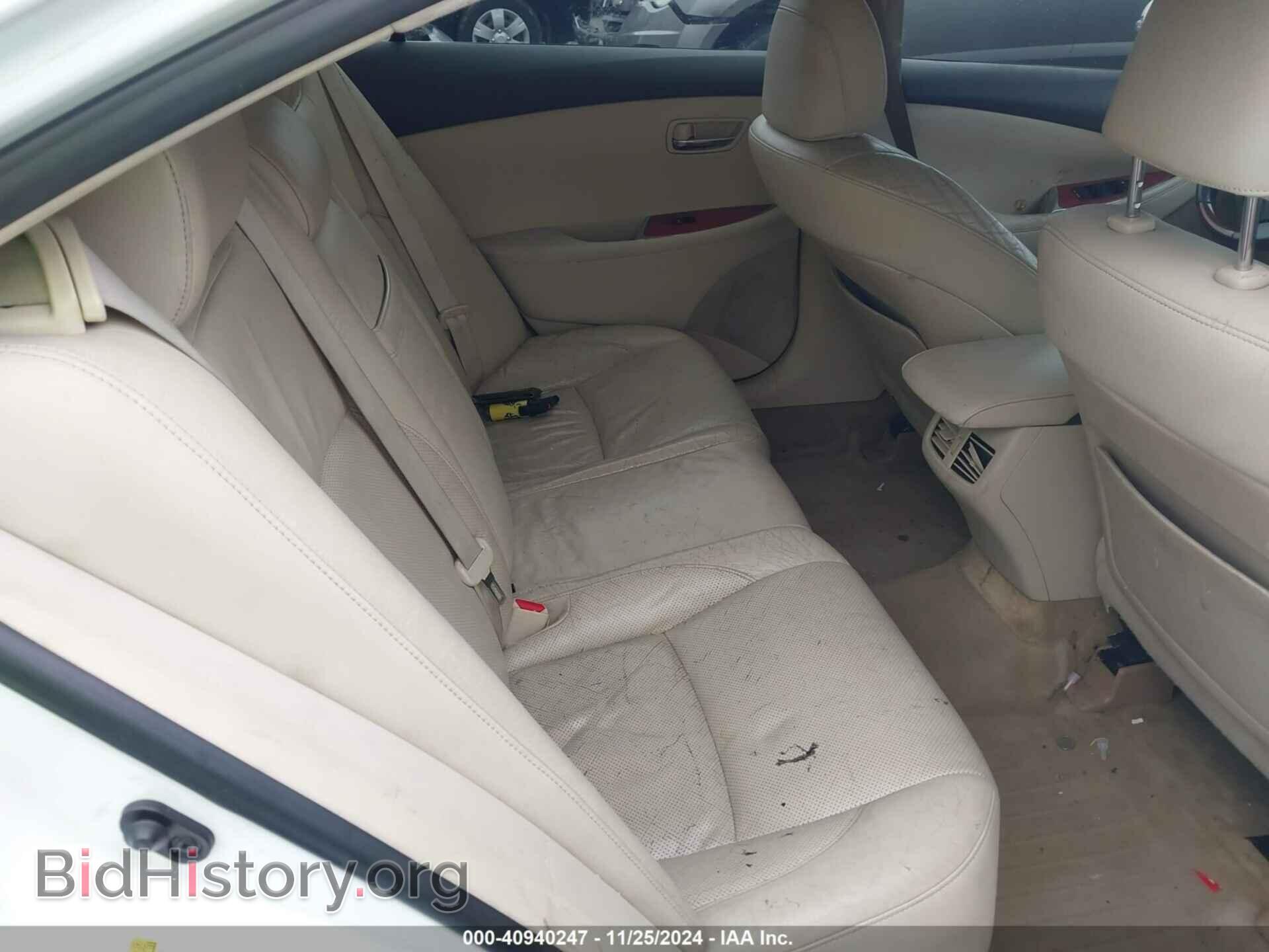 2011 LEXUS ES 350 - VIN: JTHBK1EG5B2465572 - Фото 8