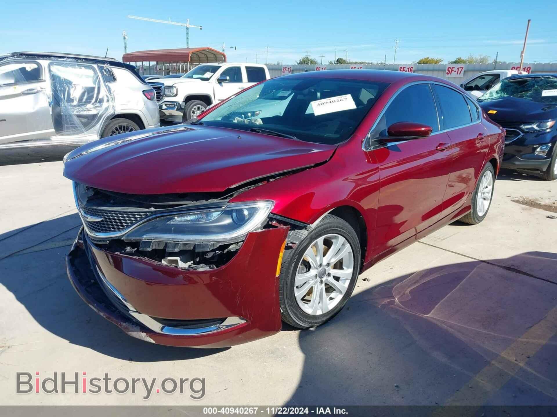 2015 CHRYSLER 200 - VIN: 1C3CCCAB9FN699442 - Фото 2