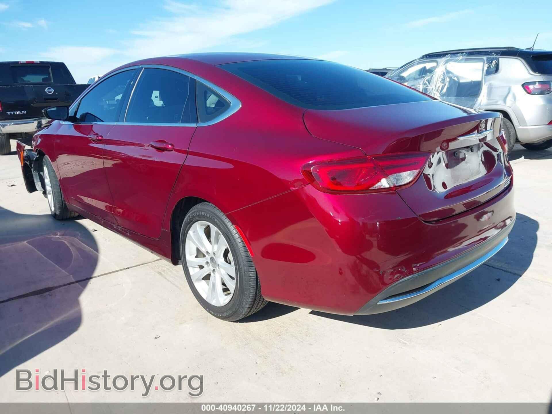 2015 CHRYSLER 200 - VIN: 1C3CCCAB9FN699442 - Фото 3