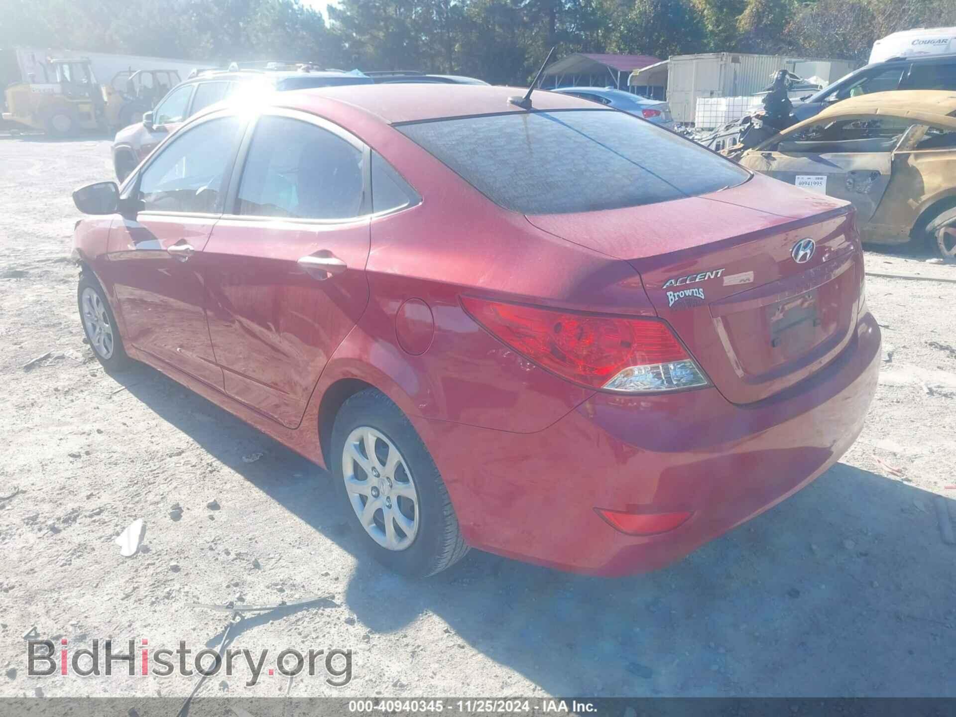 2014 HYUNDAI ACCENT - VIN: KMHCT4AE2EU646819 - Фото 3