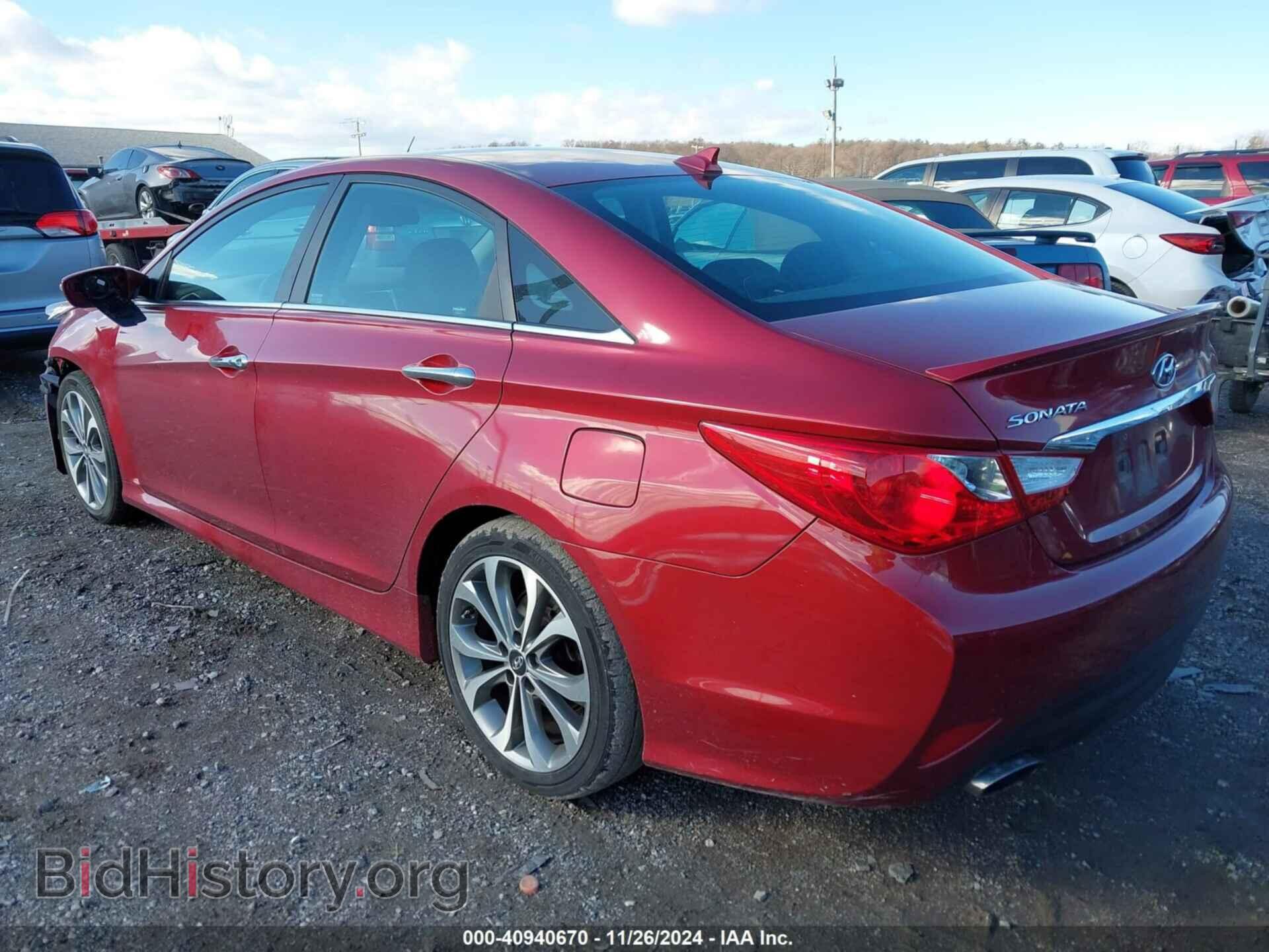 2014 HYUNDAI SONATA - VIN: 5NPEC4AC7EH823497 - Фото 3