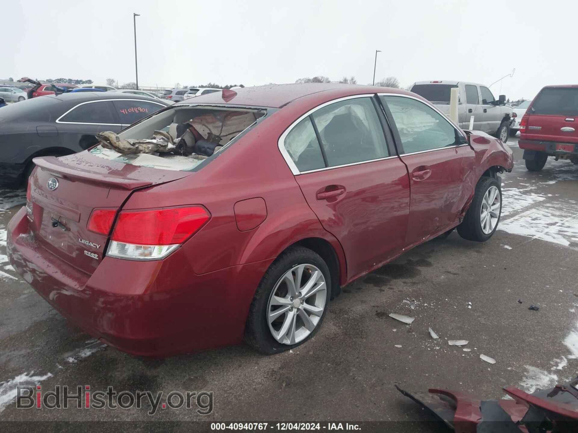 2014 SUBARU LEGACY - VIN: 4S3BMBC65E3024499 - Фото 4