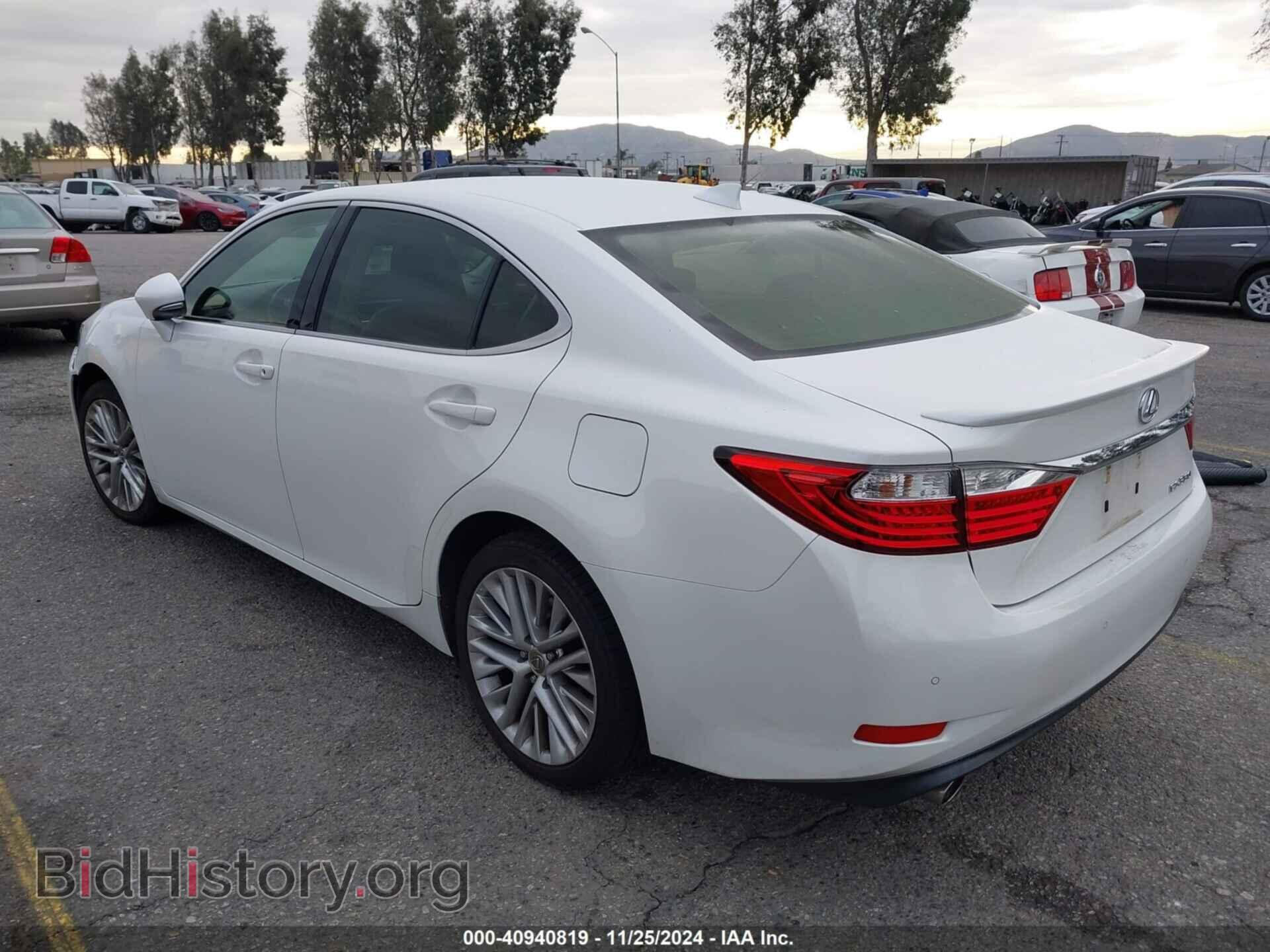 2015 LEXUS ES 350 - VIN: JTHBK1GG8F2182134 - Фото 3