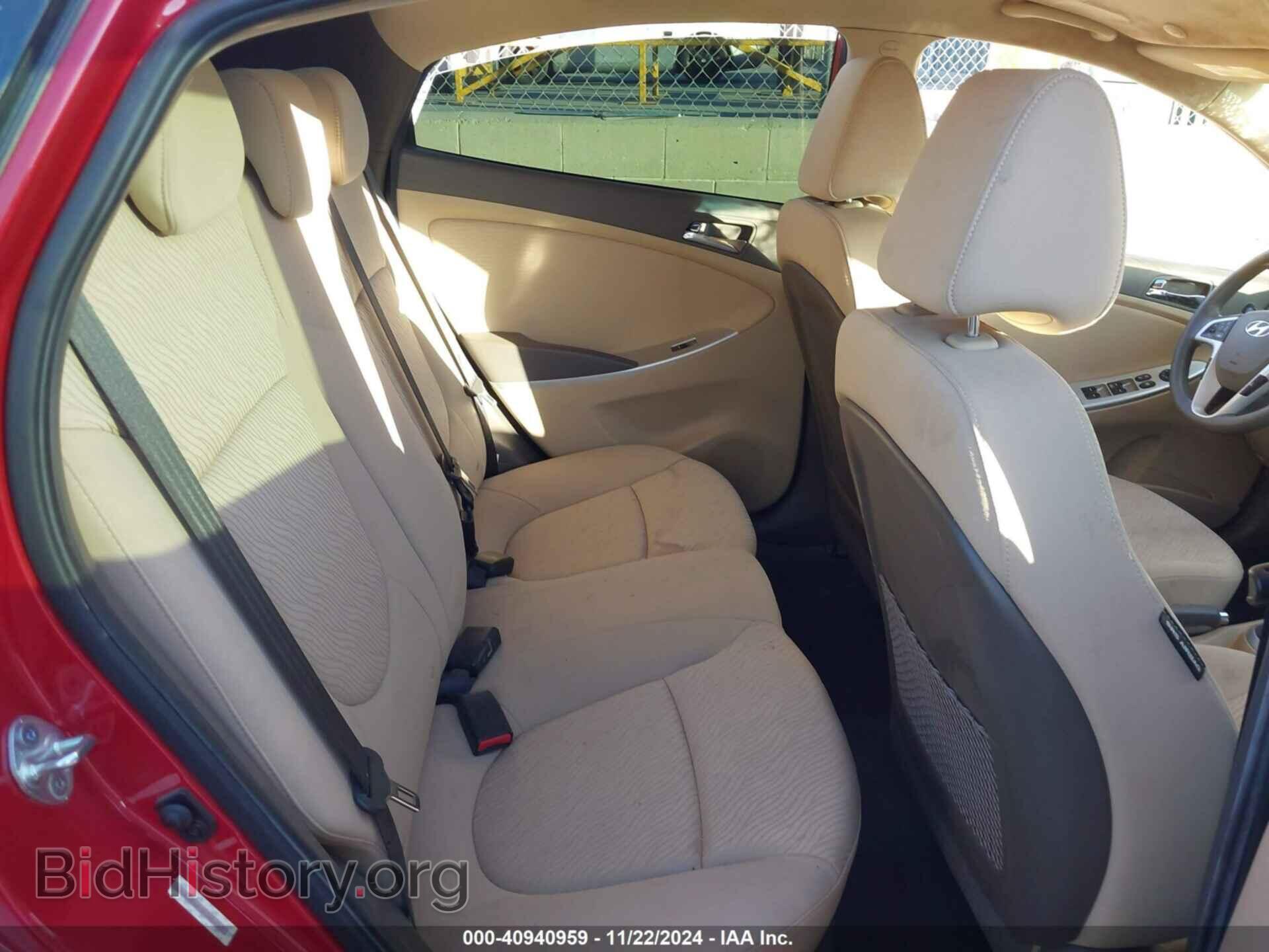 2013 HYUNDAI ACCENT - VIN: KMHCU4AE1DU284087 - Фото 8
