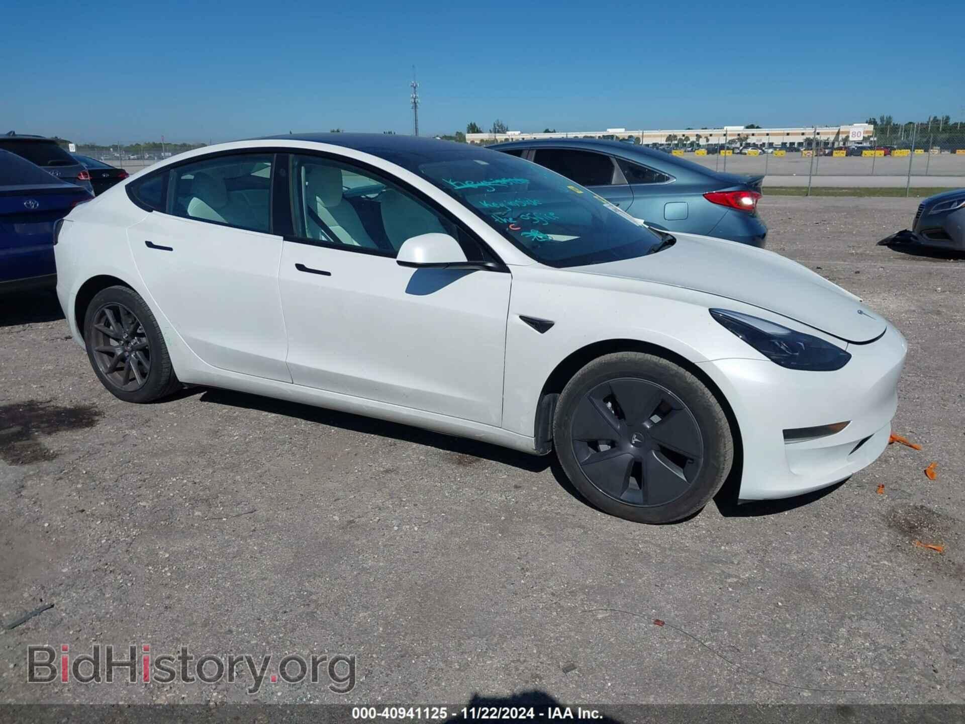 Фотография 5YJ3E1EA4PF574411 - TESLA MODEL 3 2023