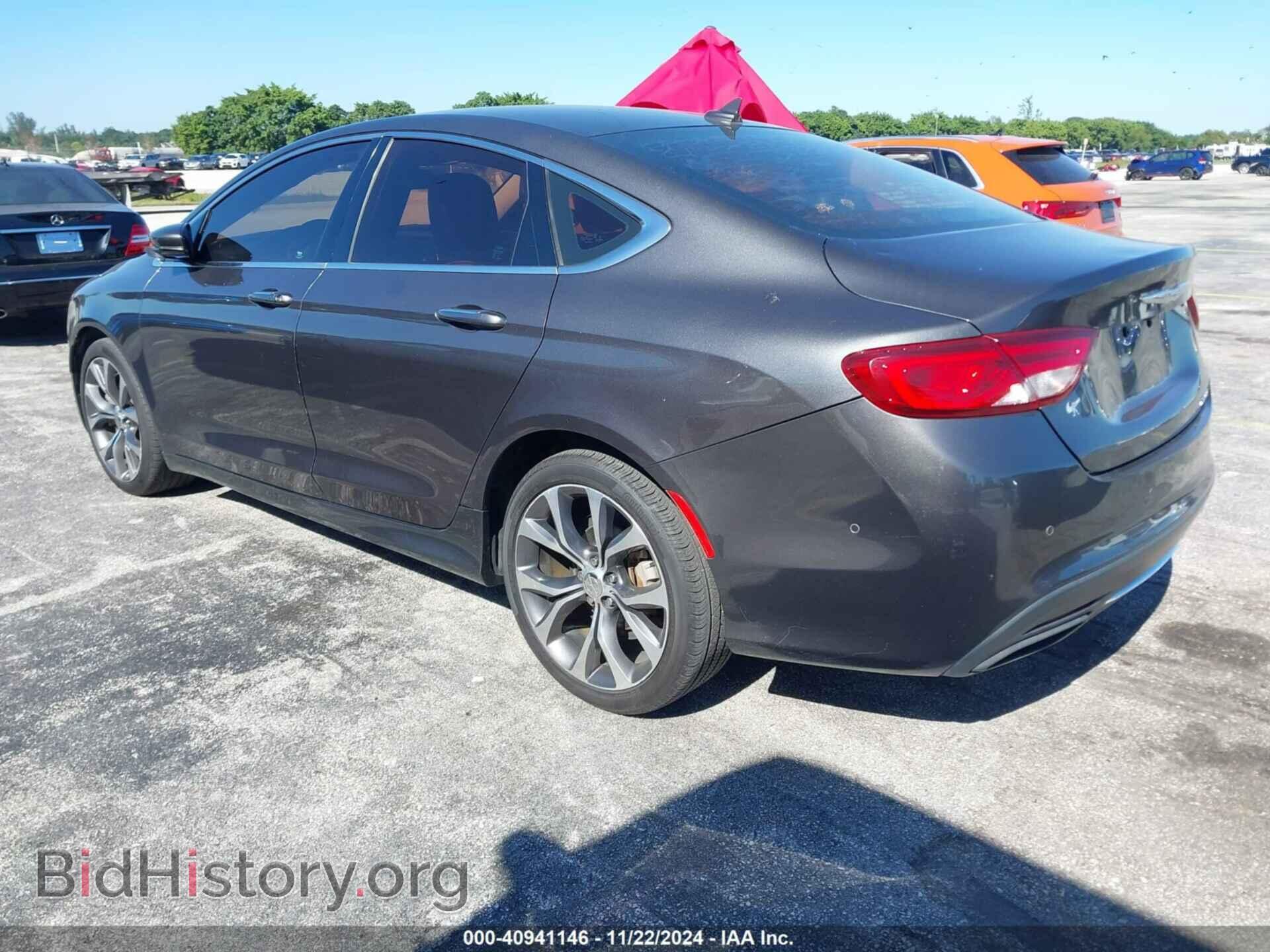 2015 CHRYSLER 200 - VIN: 1C3CCCCG9FN510491 - Фото 3