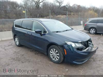 2017 Chrysler PACIFICA Touring, темно-синий — VIN 2C4RC1DG3HR592796, IAAI
