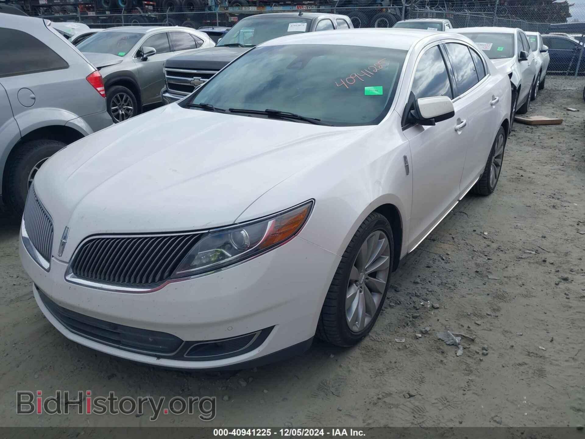 2013 LINCOLN MKS - VIN: 1LNHL9DK7DG608620 - Photo 2