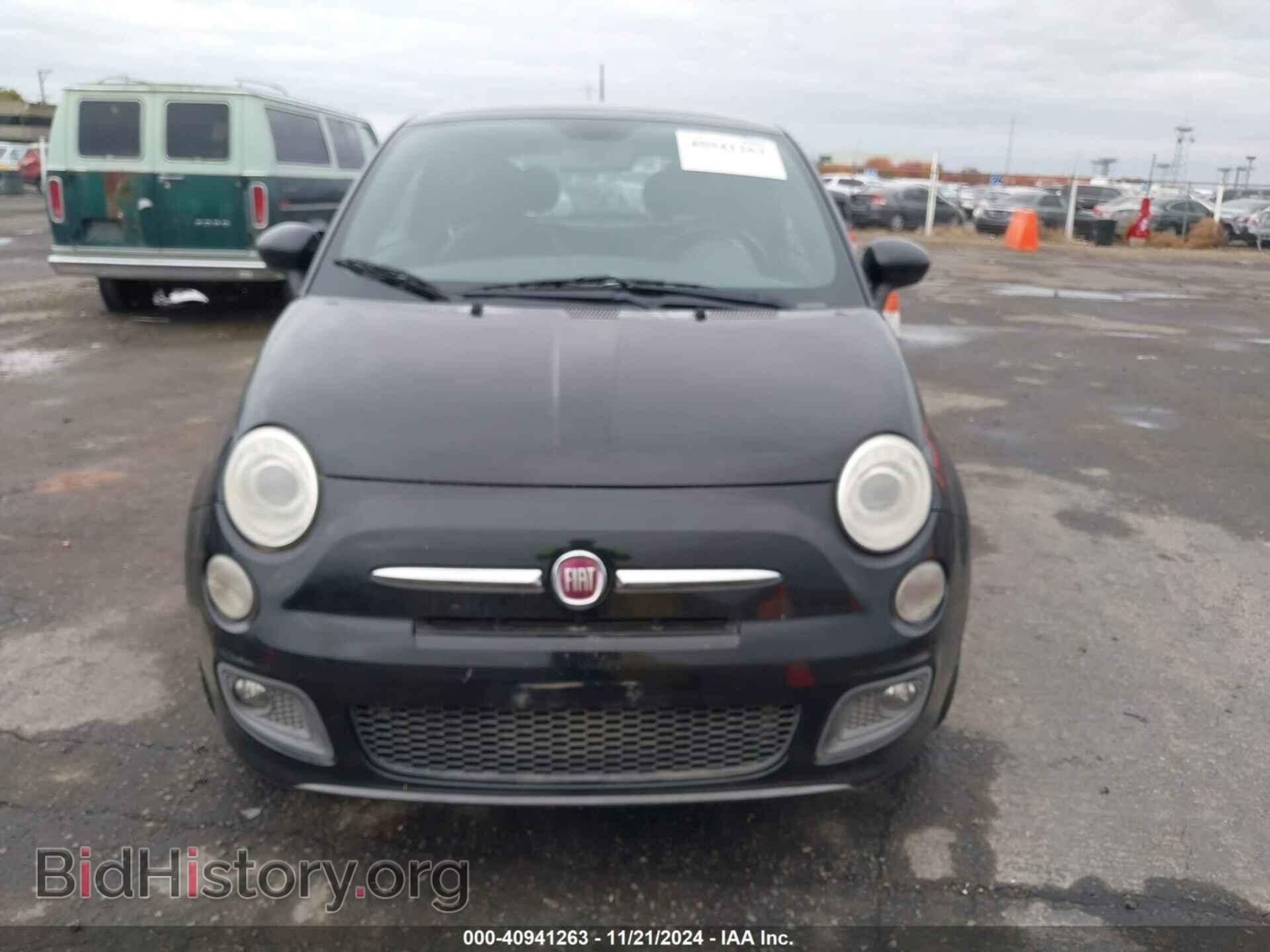2012 FIAT 500 - VIN: 3C3CFFBR6CT100500 - Фото 6