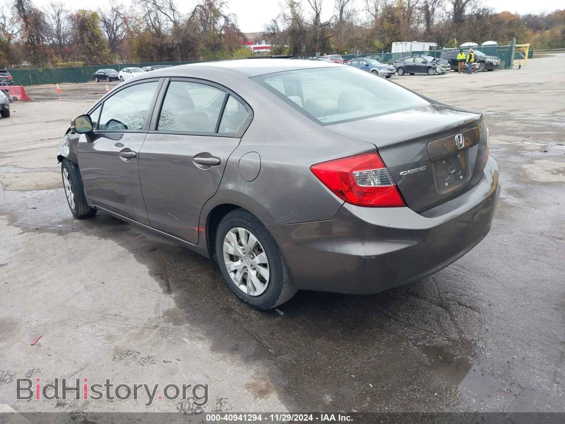 2012 HONDA CIVIC - VIN: 19XFB2F56CE373879 - Photo 3