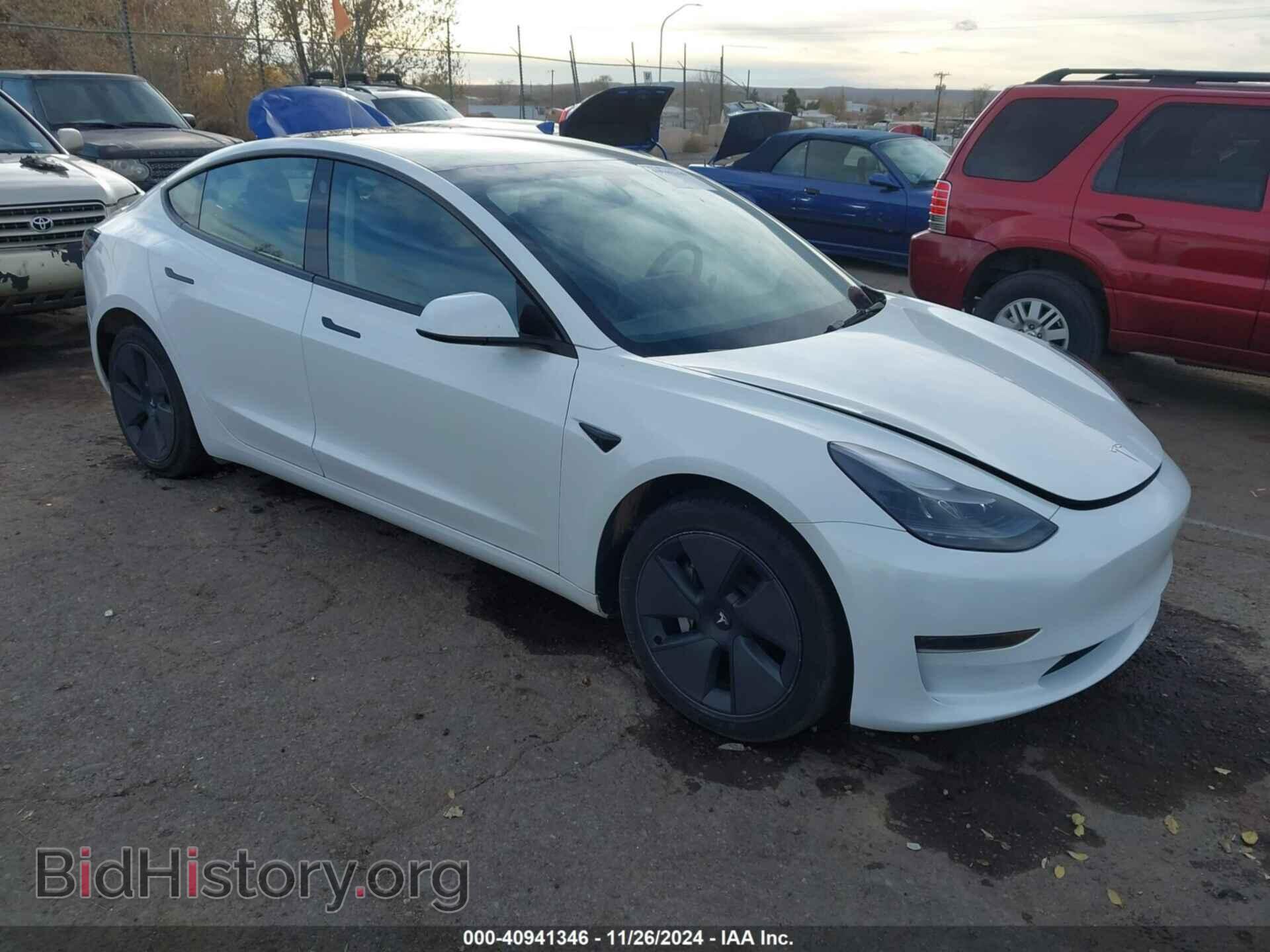 Photo 5YJ3E1EA3PF550181 - TESLA MODEL 3 2023
