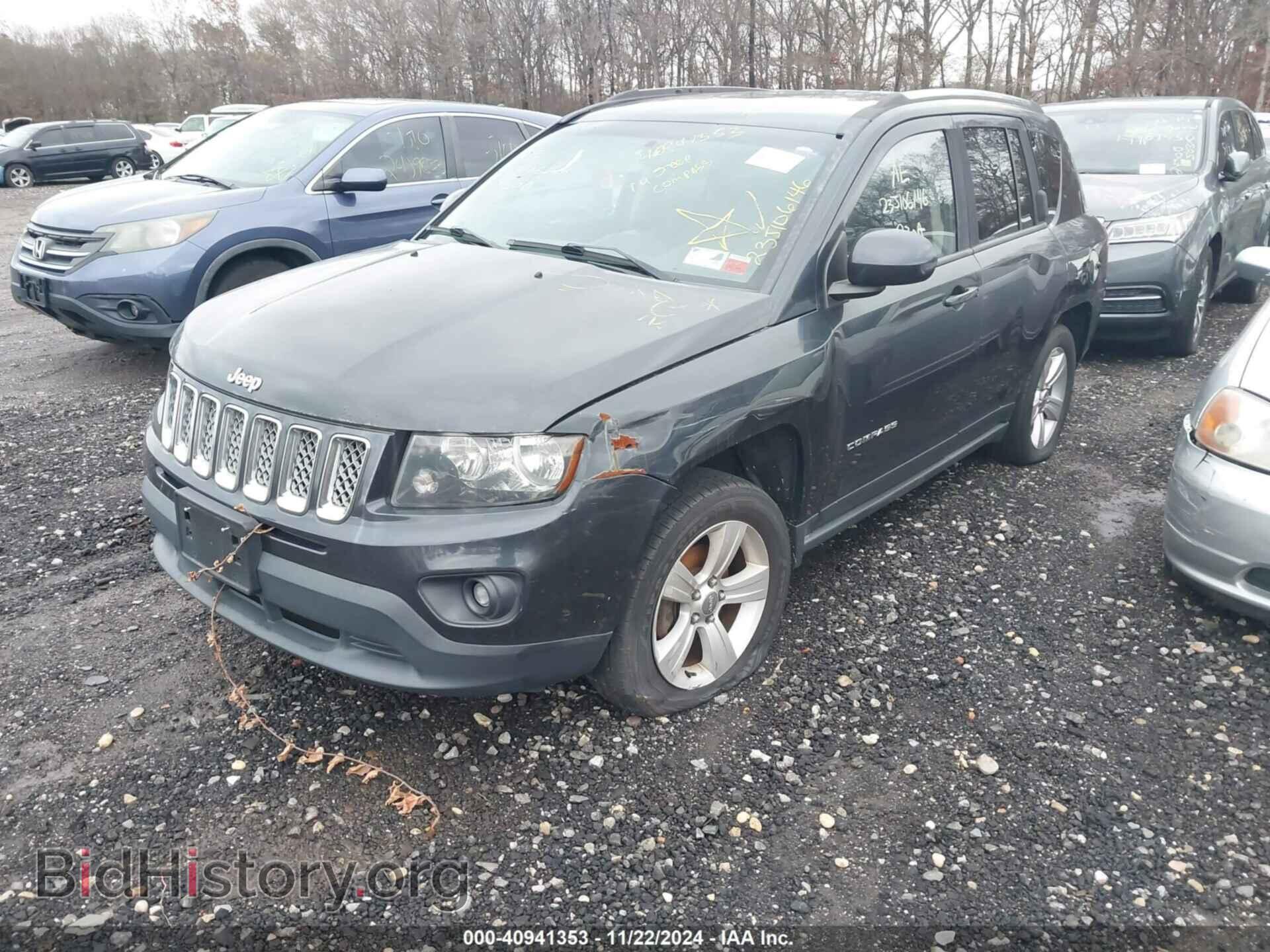 2014 JEEP COMPASS - VIN: 1C4NJDEB2ED884592 - Фото 2