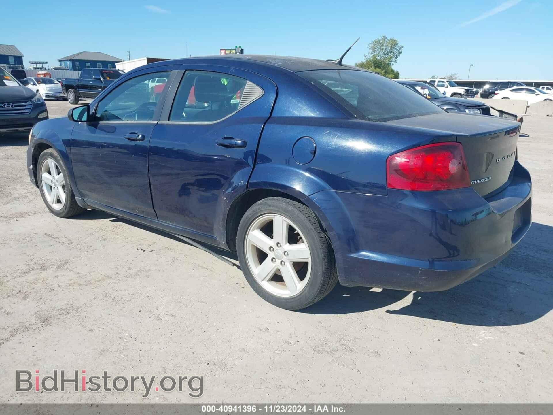 2013 DODGE AVENGER - VIN: 1C3CDZAB7DN660796 - Photo 3