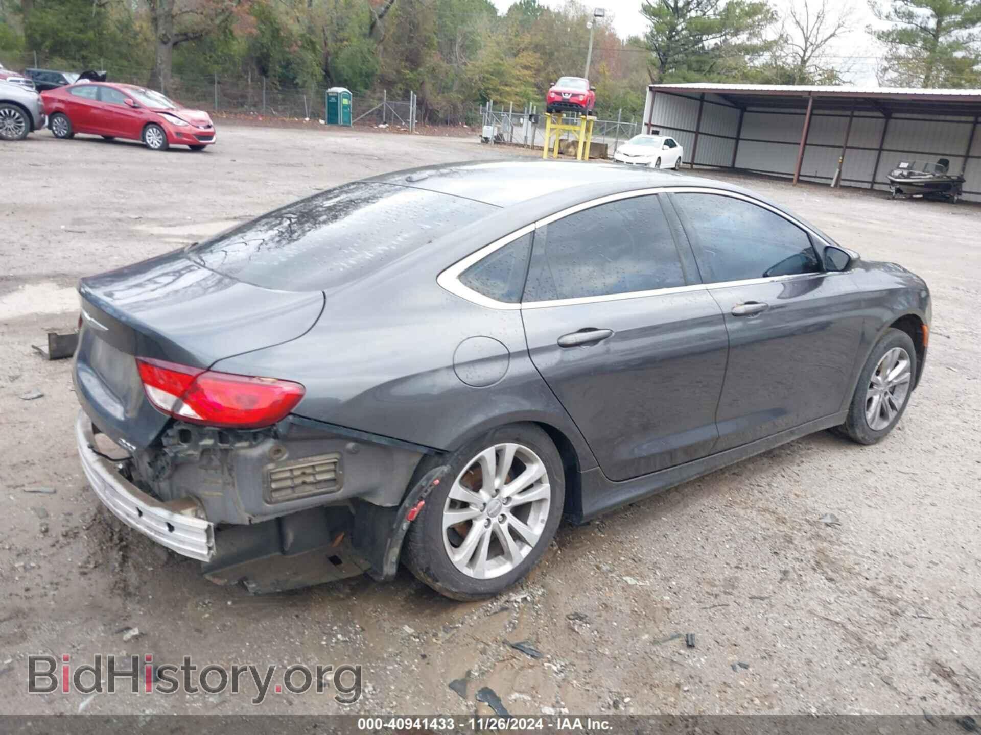 2015 CHRYSLER 200 - VIN: 1C3CCCAB4FN504184 - Фото 4