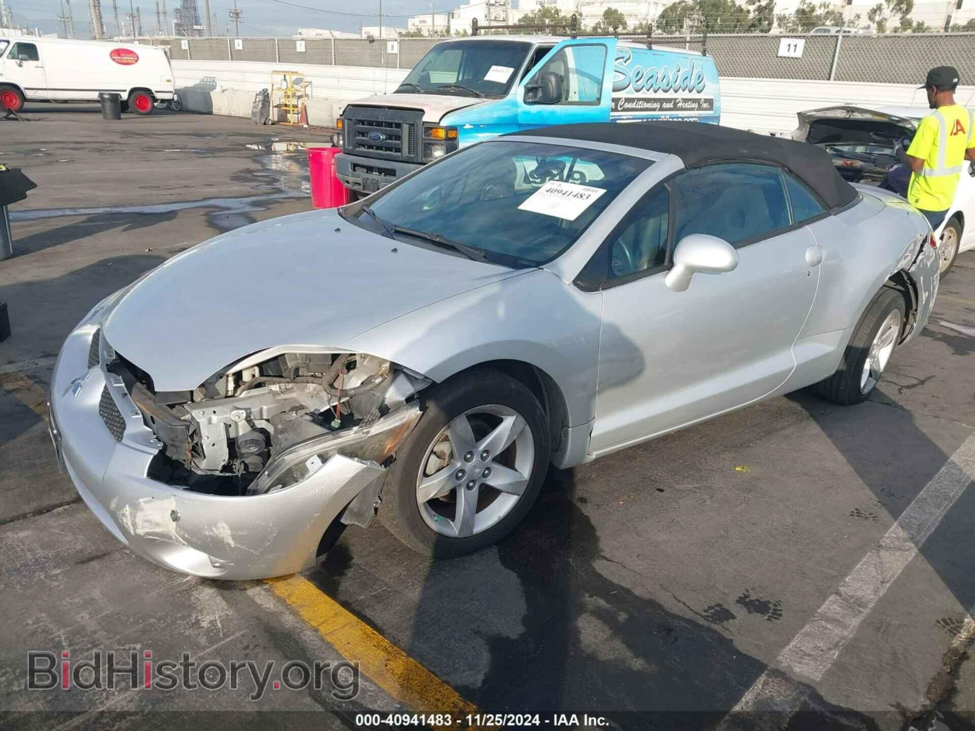 2008 MITSUBISHI ECLIPSE SPYDER - VIN: 4A3AL25F88E040262 - Фото 2
