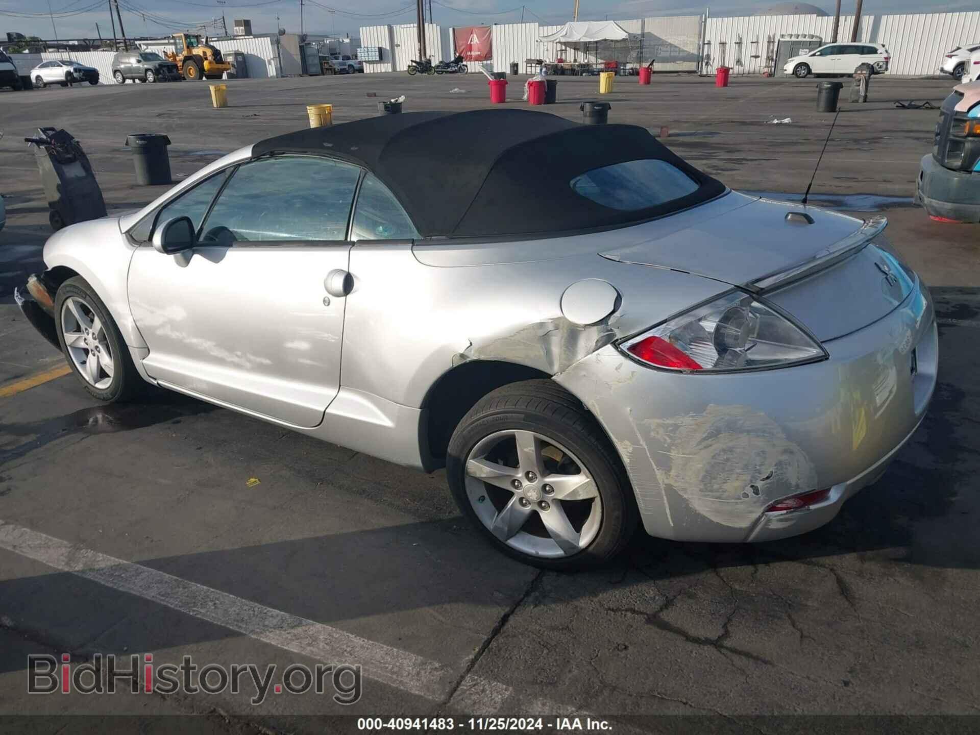 2008 MITSUBISHI ECLIPSE SPYDER - VIN: 4A3AL25F88E040262 - Фото 3