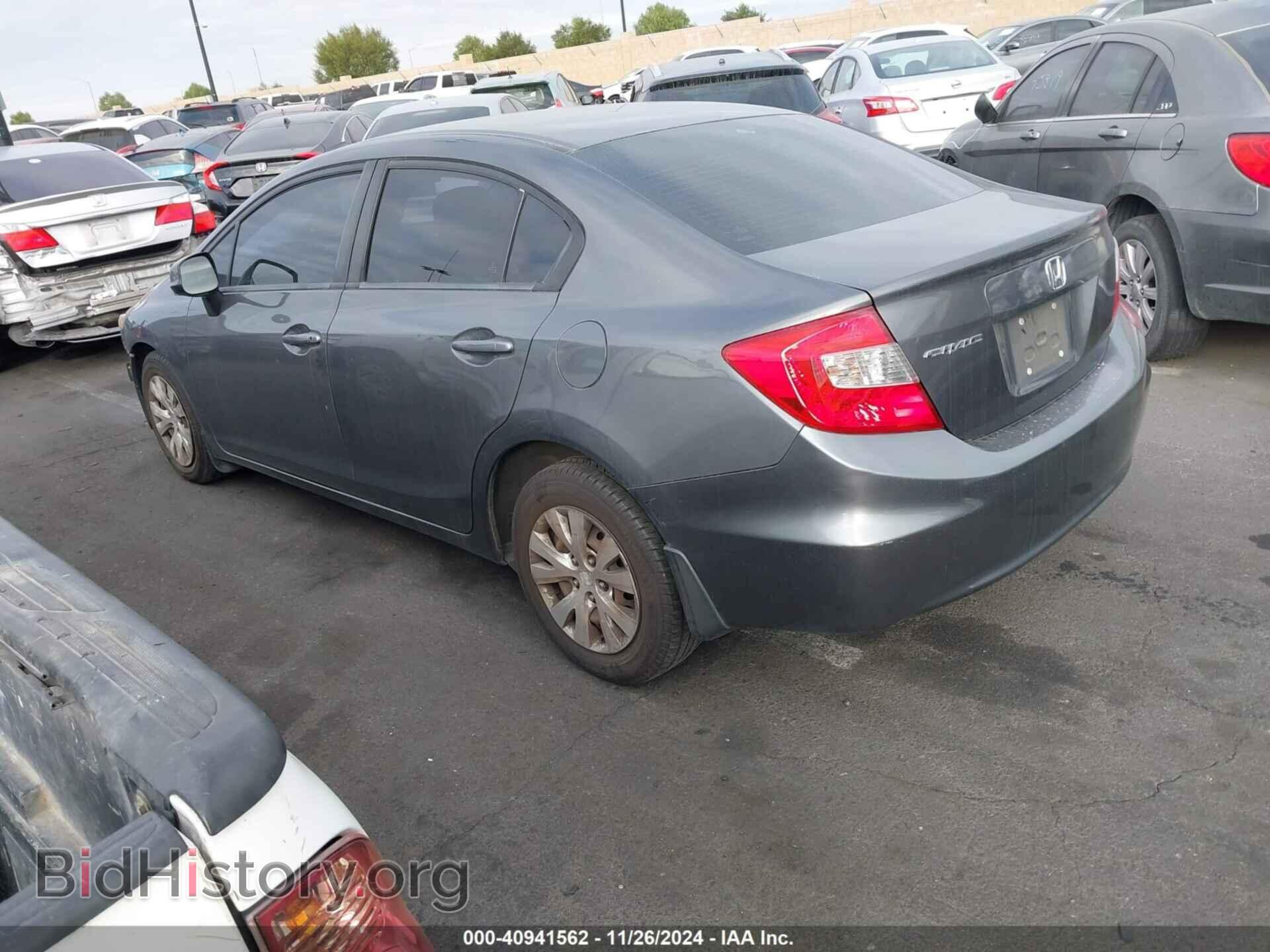 2012 HONDA CIVIC - VIN: 2HGFB2F55CH611808 - Фото 3