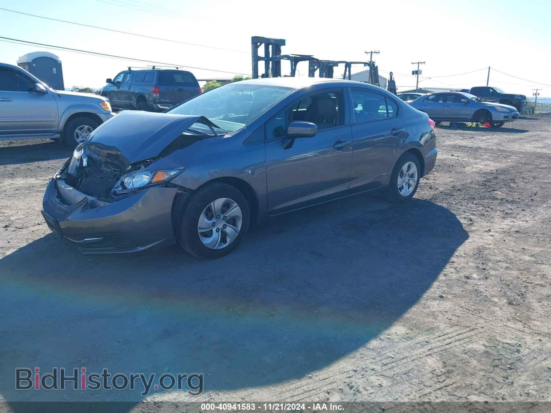 2014 HONDA CIVIC - VIN: 19XFB2F57EE254760 - Фото 2
