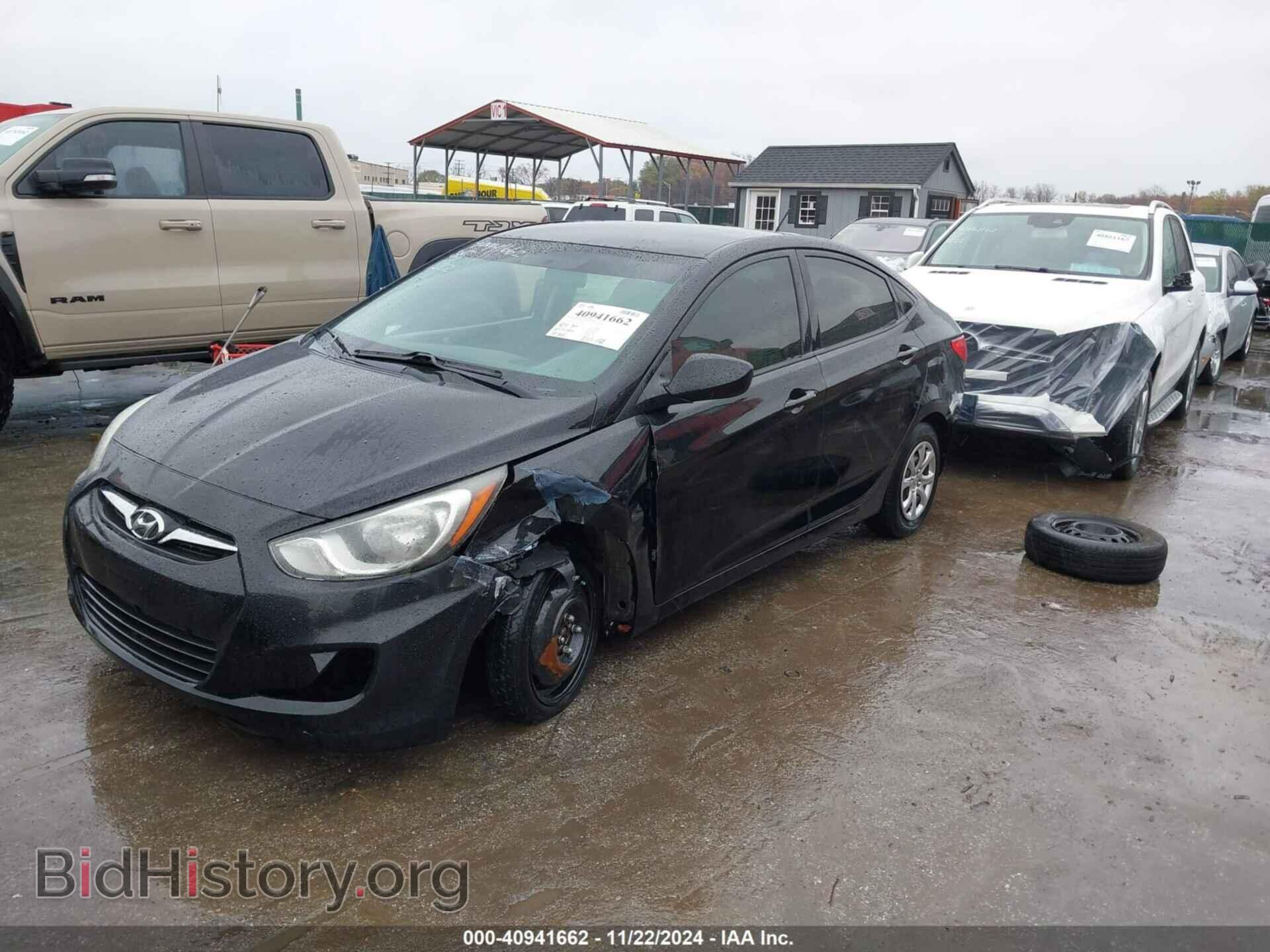 2013 HYUNDAI ACCENT - VIN: KMHCT4AE7DU577494 - Фото 2