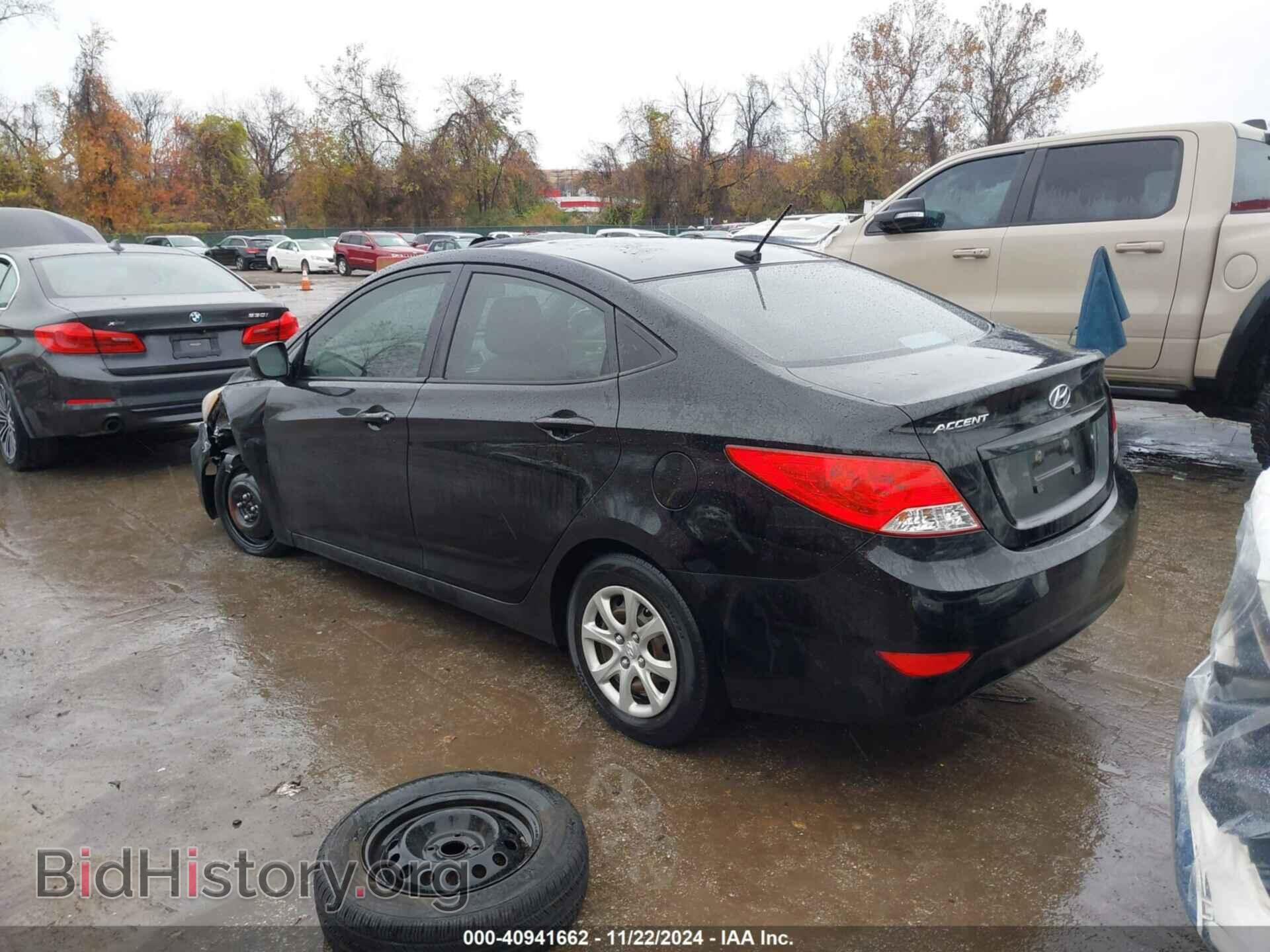 2013 HYUNDAI ACCENT - VIN: KMHCT4AE7DU577494 - Фото 3