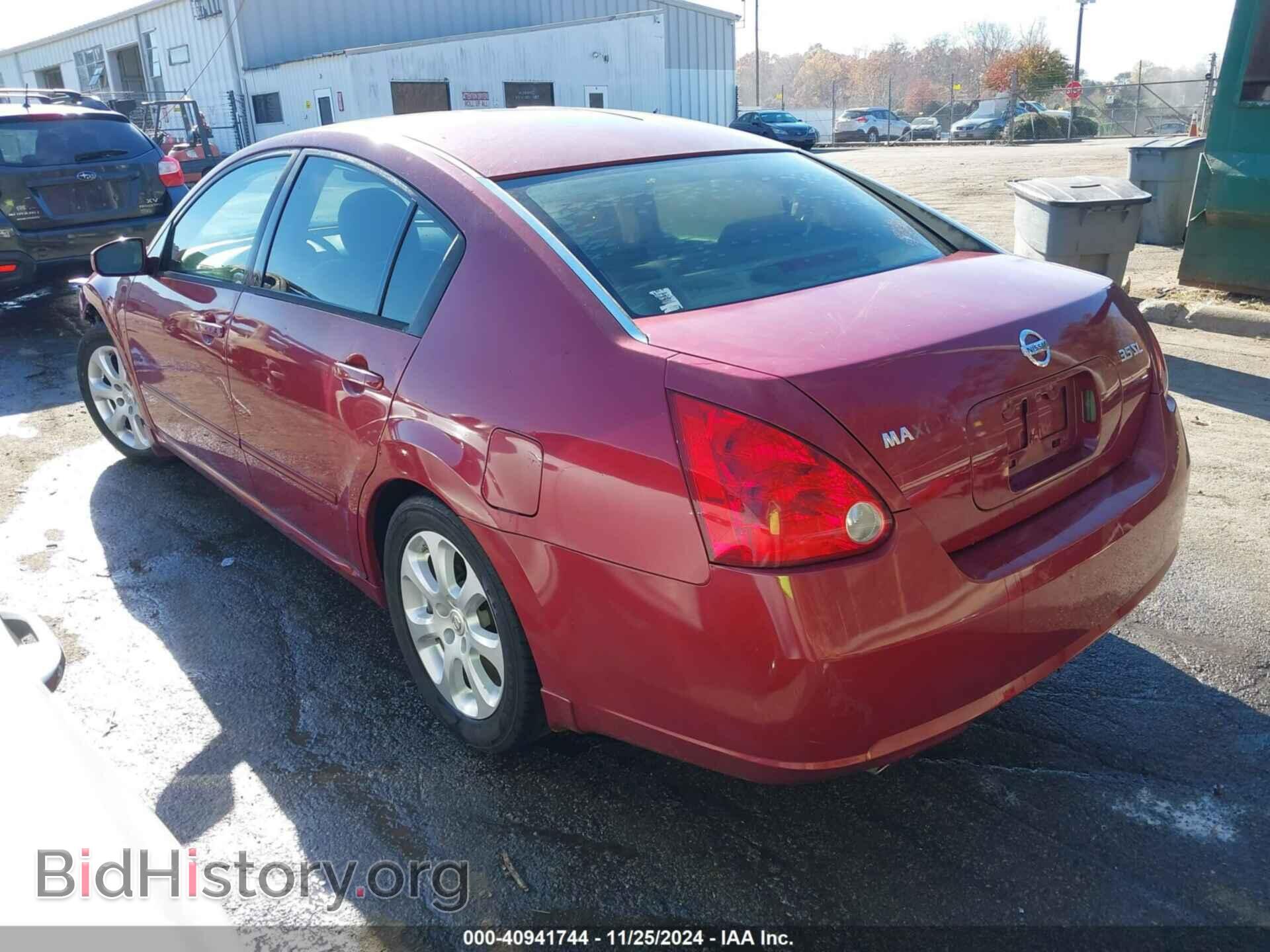 2007 NISSAN MAXIMA - VIN: 1N4BA41E27C858348 - Фото 3