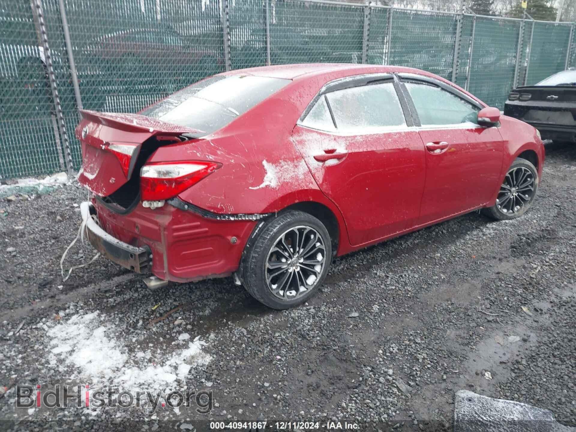 2015 TOYOTA COROLLA - VIN: 2T1BURHE5FC244694 - Фото 4