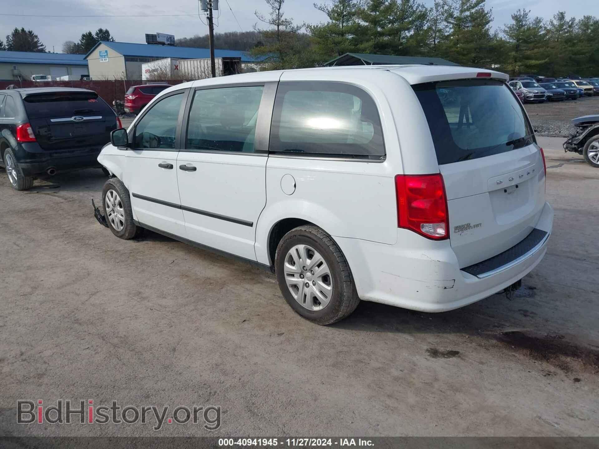 2016 DODGE GRAND CARAVAN - VIN: 2C4RDGBGXGR192560 - Фото 3