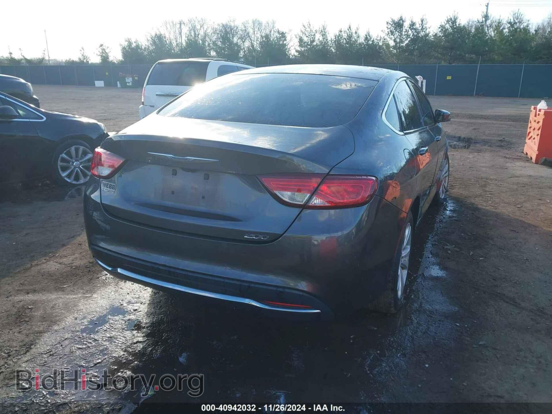 2016 CHRYSLER 200 - VIN: 1C3CCCABXGN127801 - Фото 4