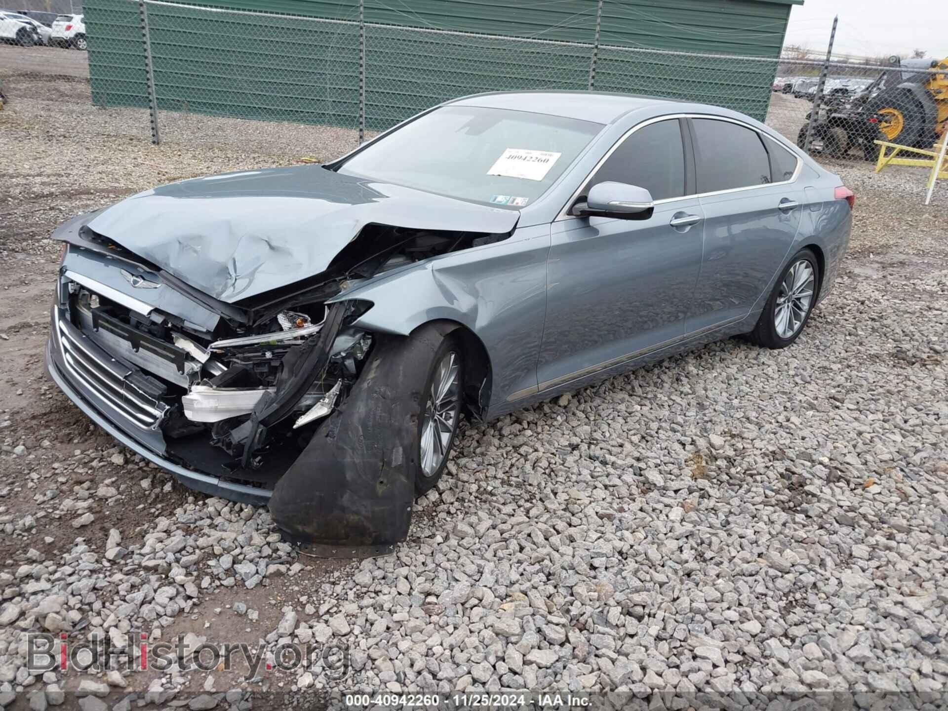 2017 GENESIS G80 - VIN: KMHGN4JE1HU209541 - Фото 2