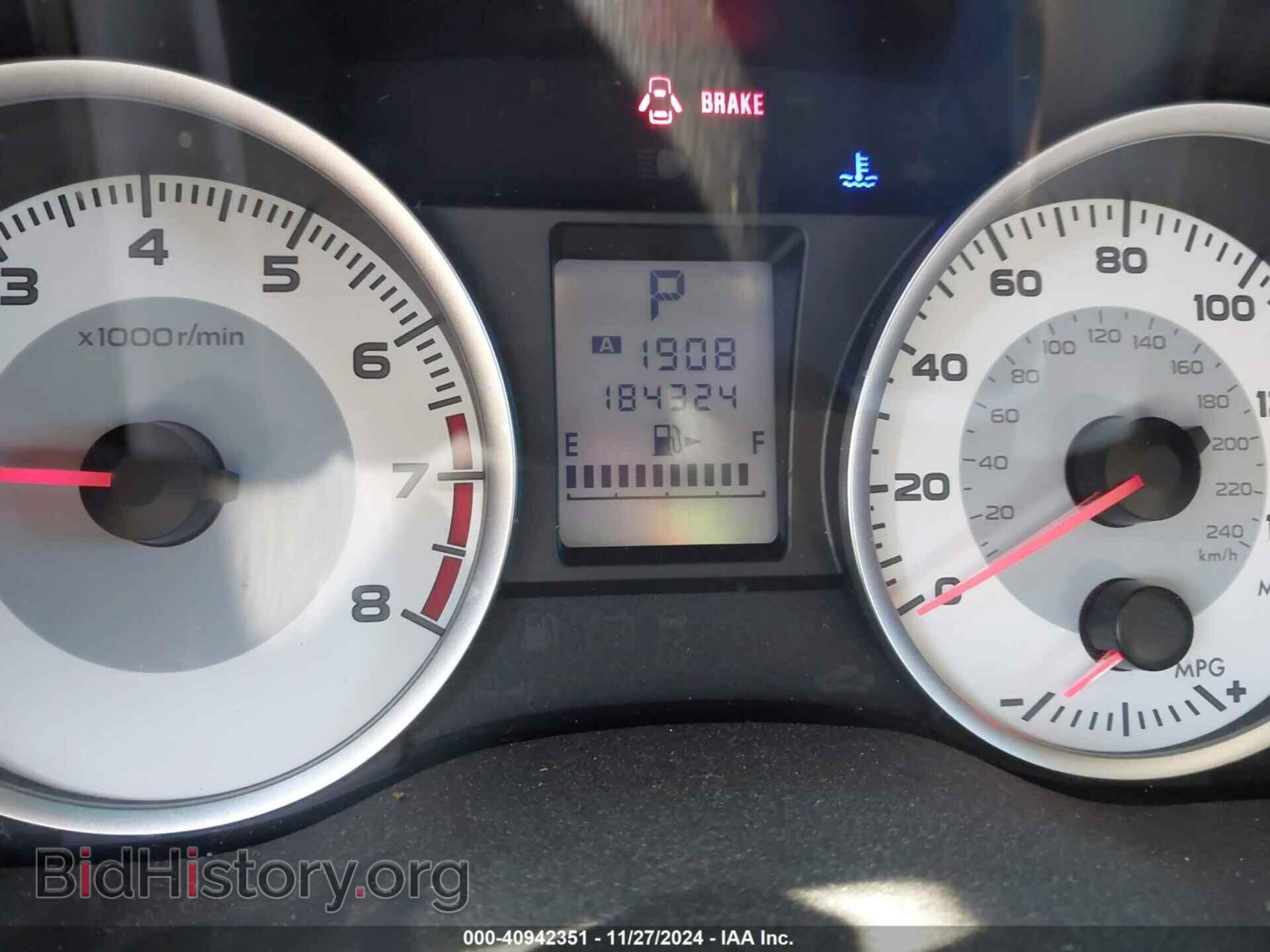 2012 SUBARU IMPREZA - VIN: JF1GPAF66CH211971 - Фото 7