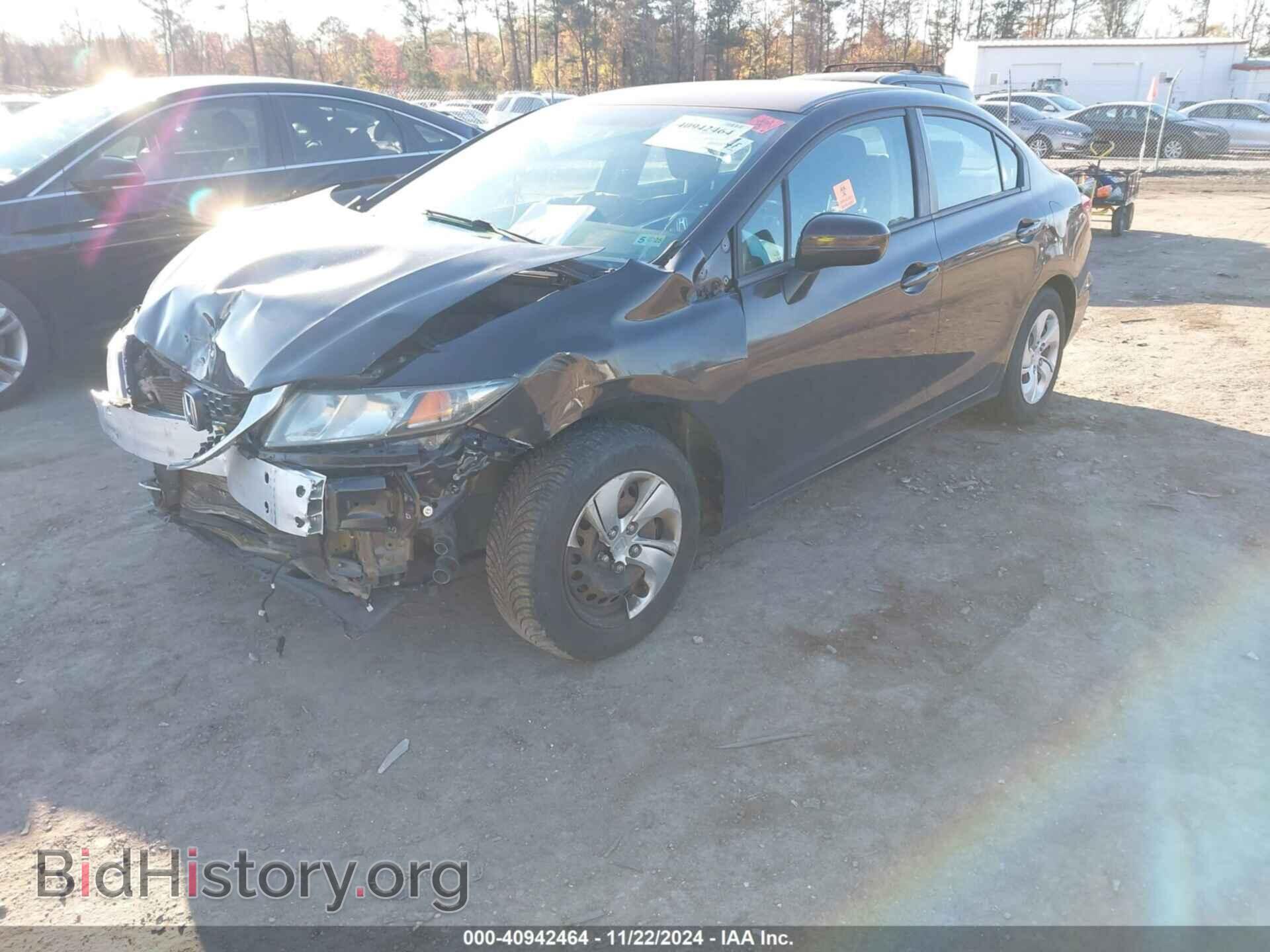 2014 HONDA CIVIC - VIN: 2HGFB2F59EH537084 - Фото 2
