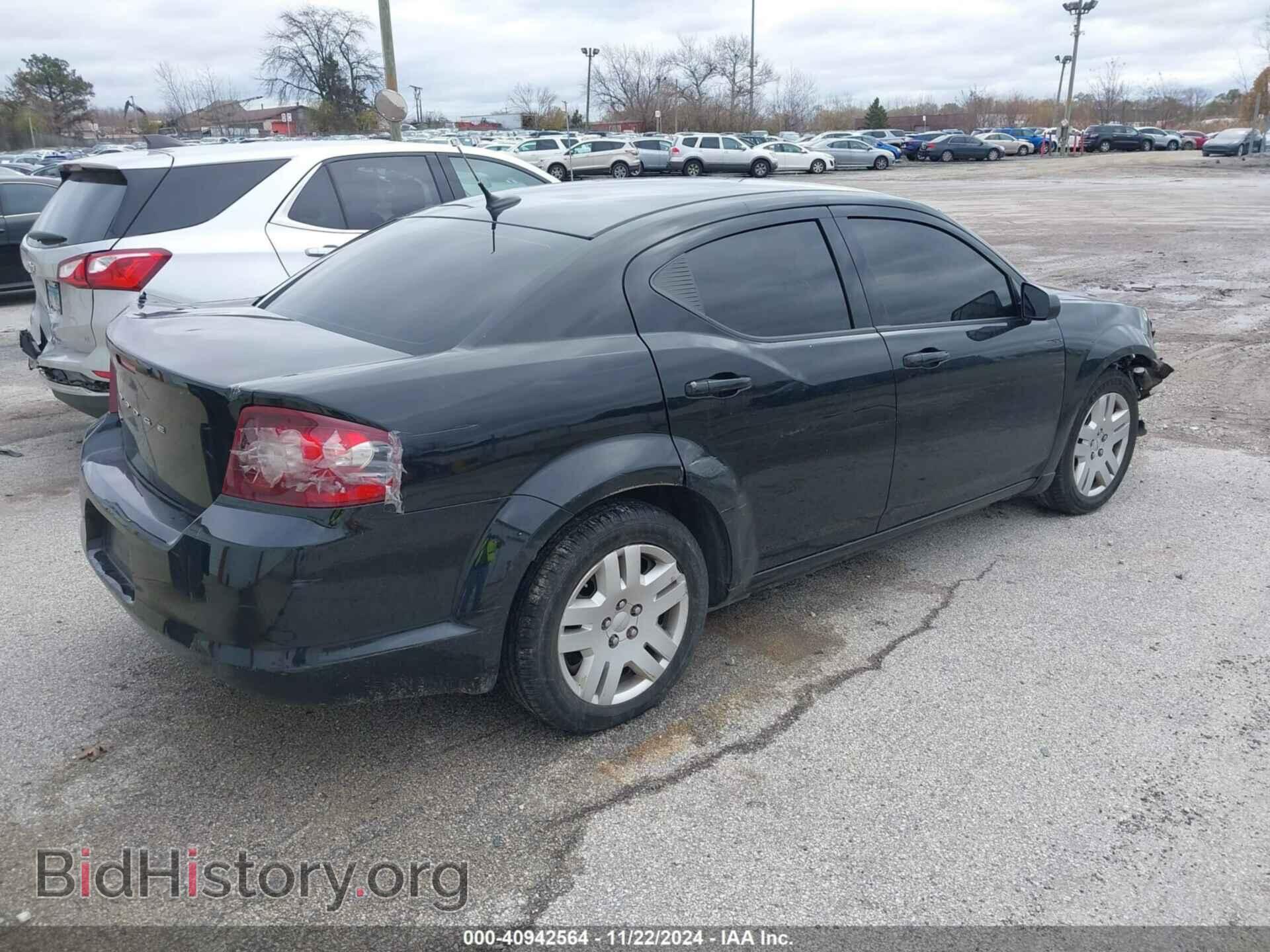 2014 DODGE AVENGER - VIN: 1C3CDZAB6EN220151 - Фото 4