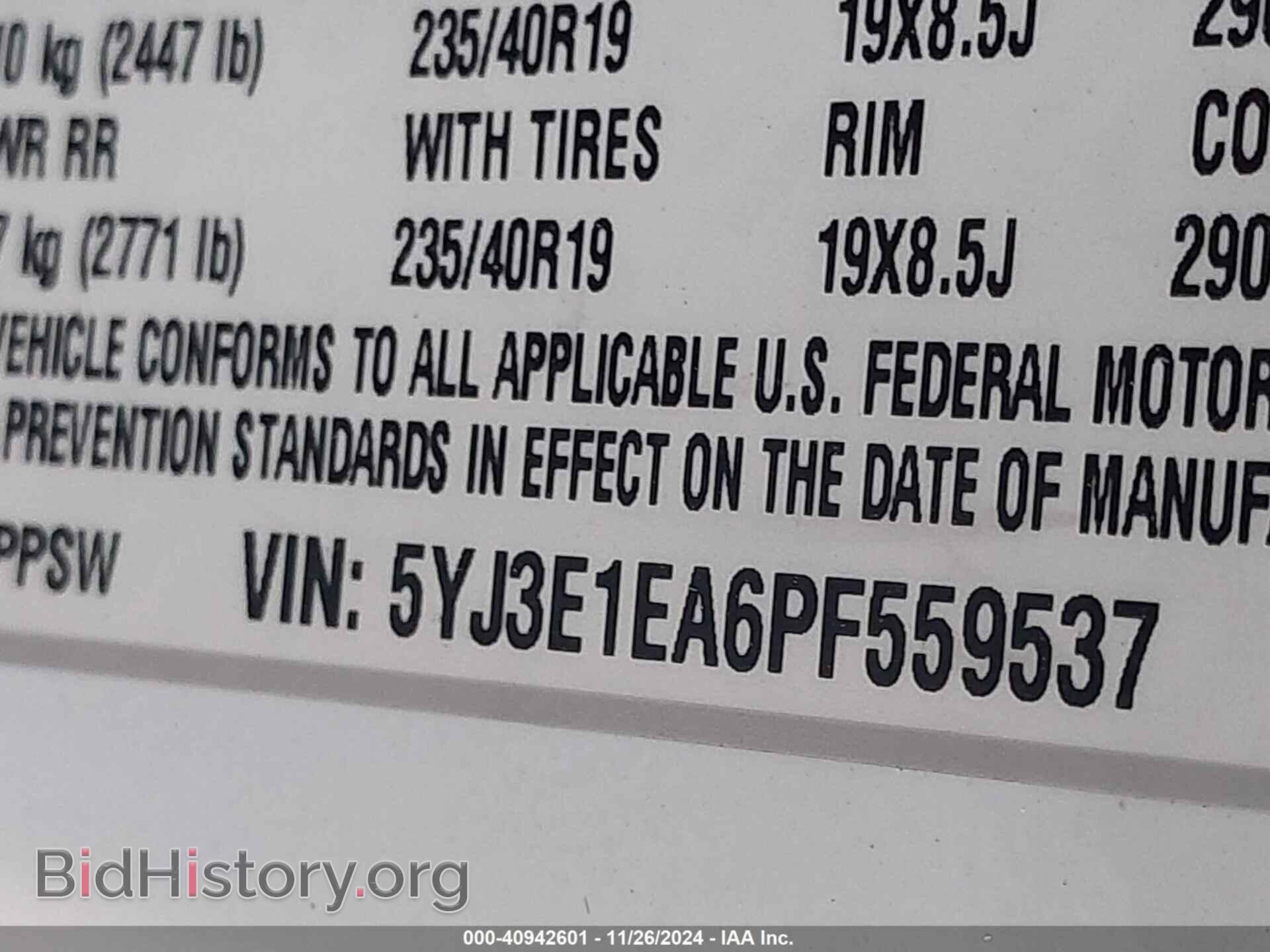 2023 TESLA MODEL 3 - VIN: 5YJ3E1EA6PF559537 - Photo 9