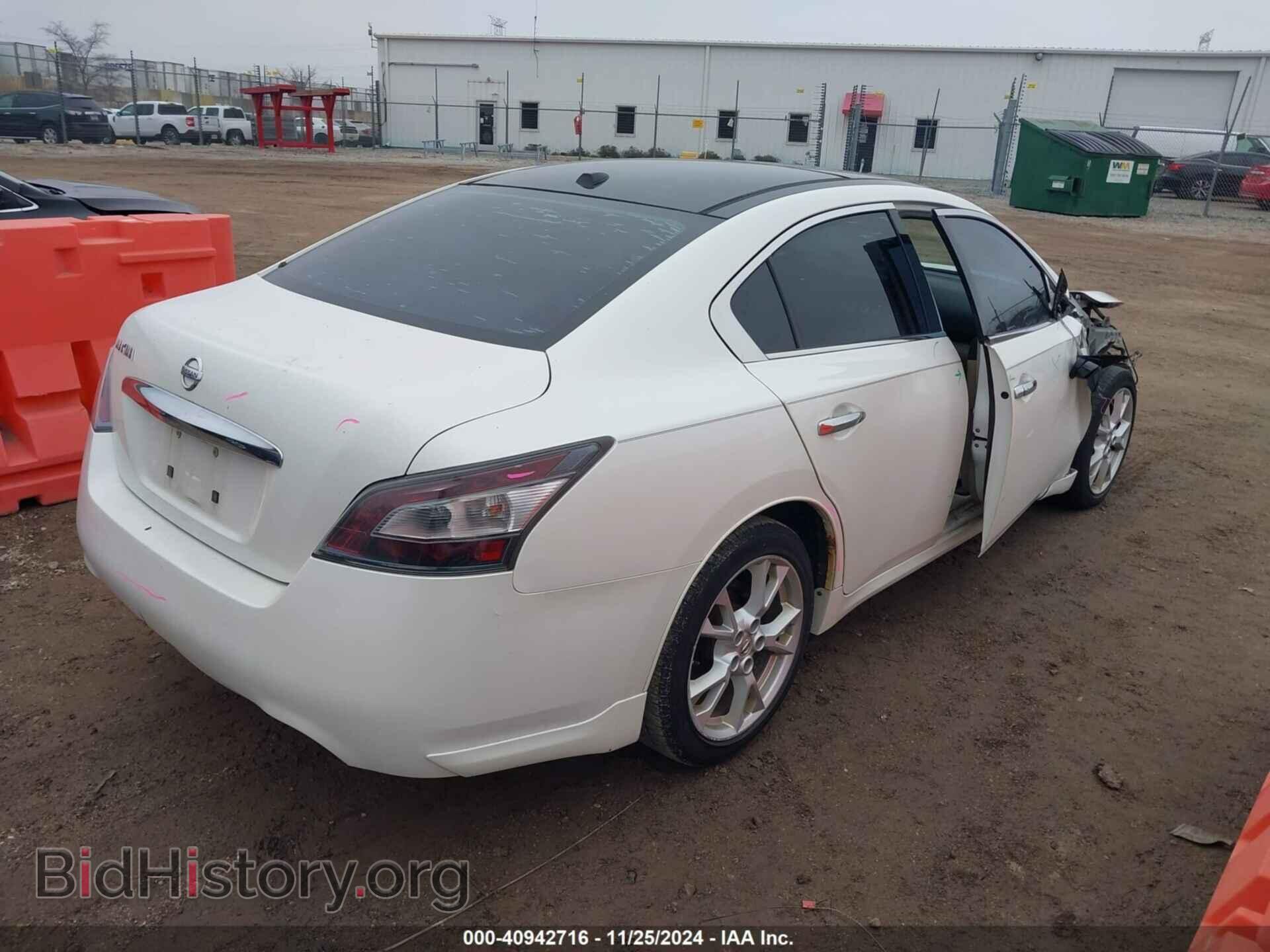 2013 NISSAN MAXIMA - VIN: 1N4AA5AP7DC836652 - Фото 4