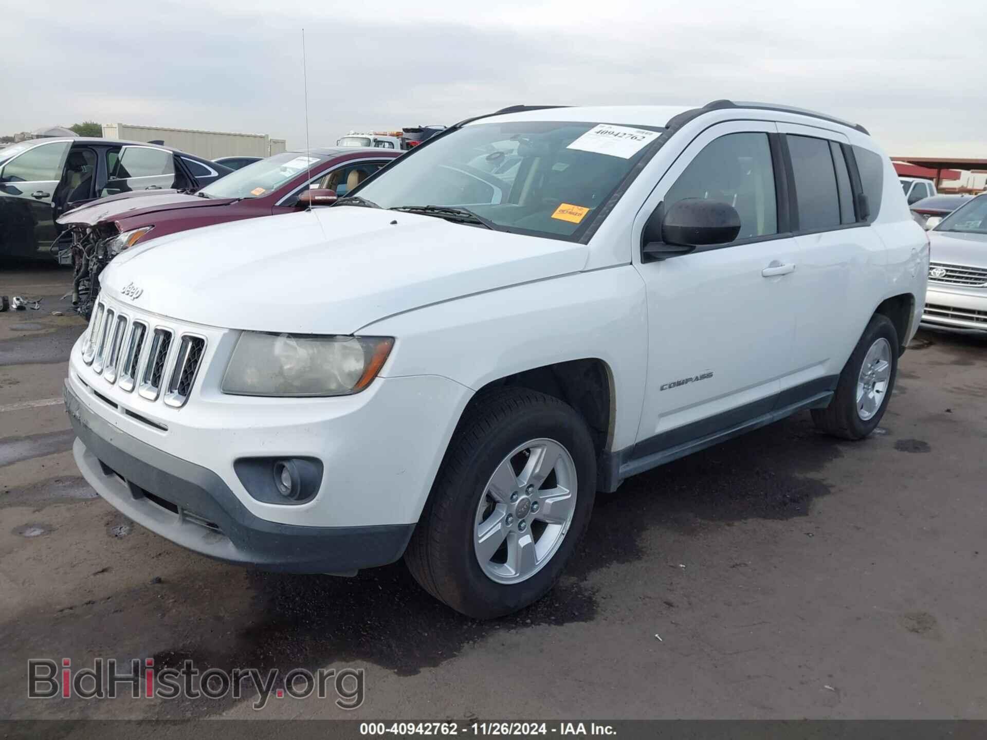2015 JEEP COMPASS - VIN: 1C4NJCBA9FD427530 - Фото 2