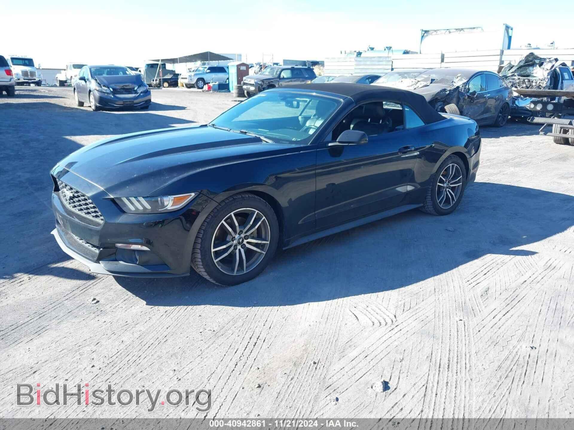 2015 FORD MUSTANG - VIN: 1FATP8UH3F5426595 - Фото 2