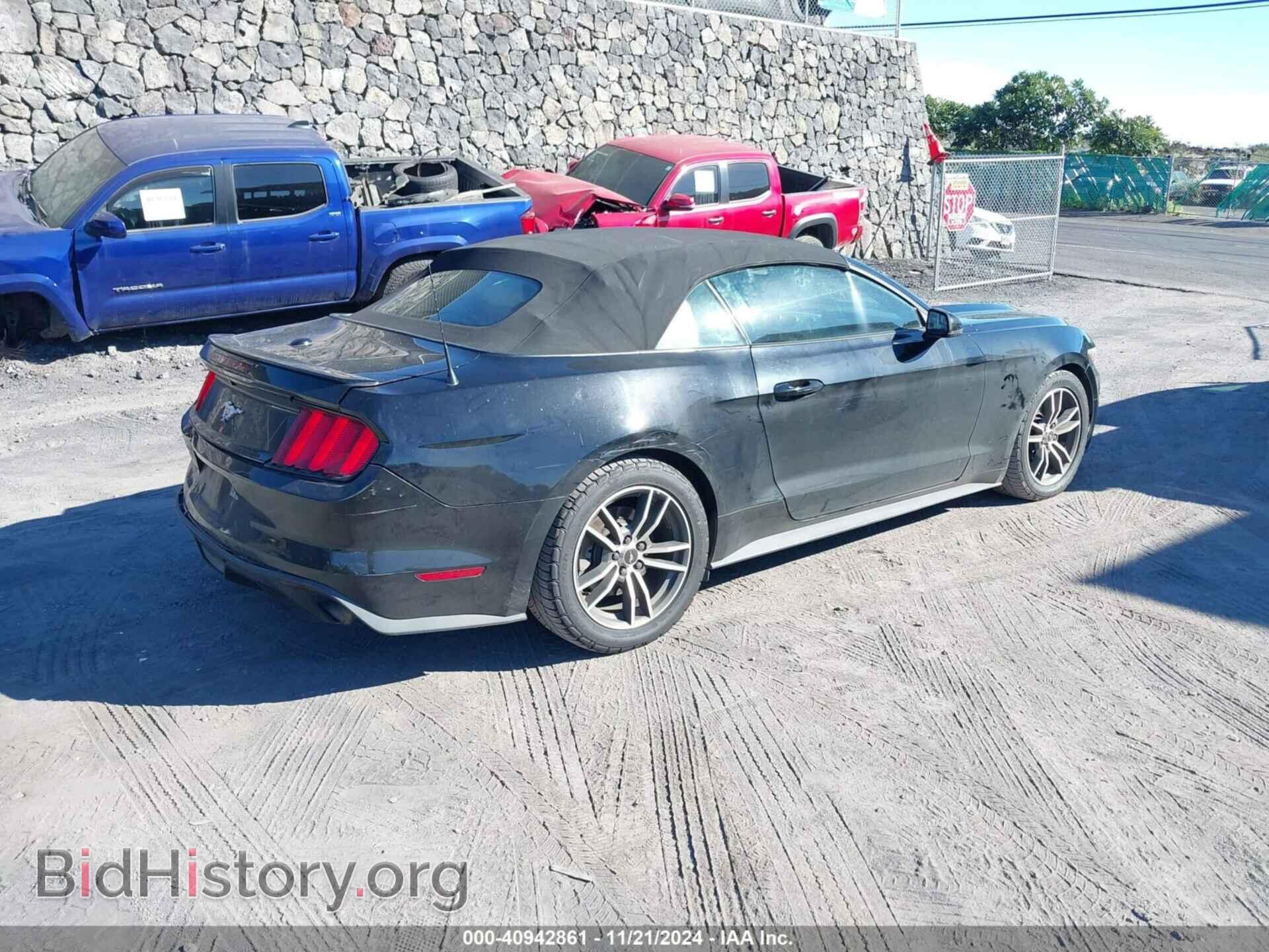 2015 FORD MUSTANG - VIN: 1FATP8UH3F5426595 - Фото 4