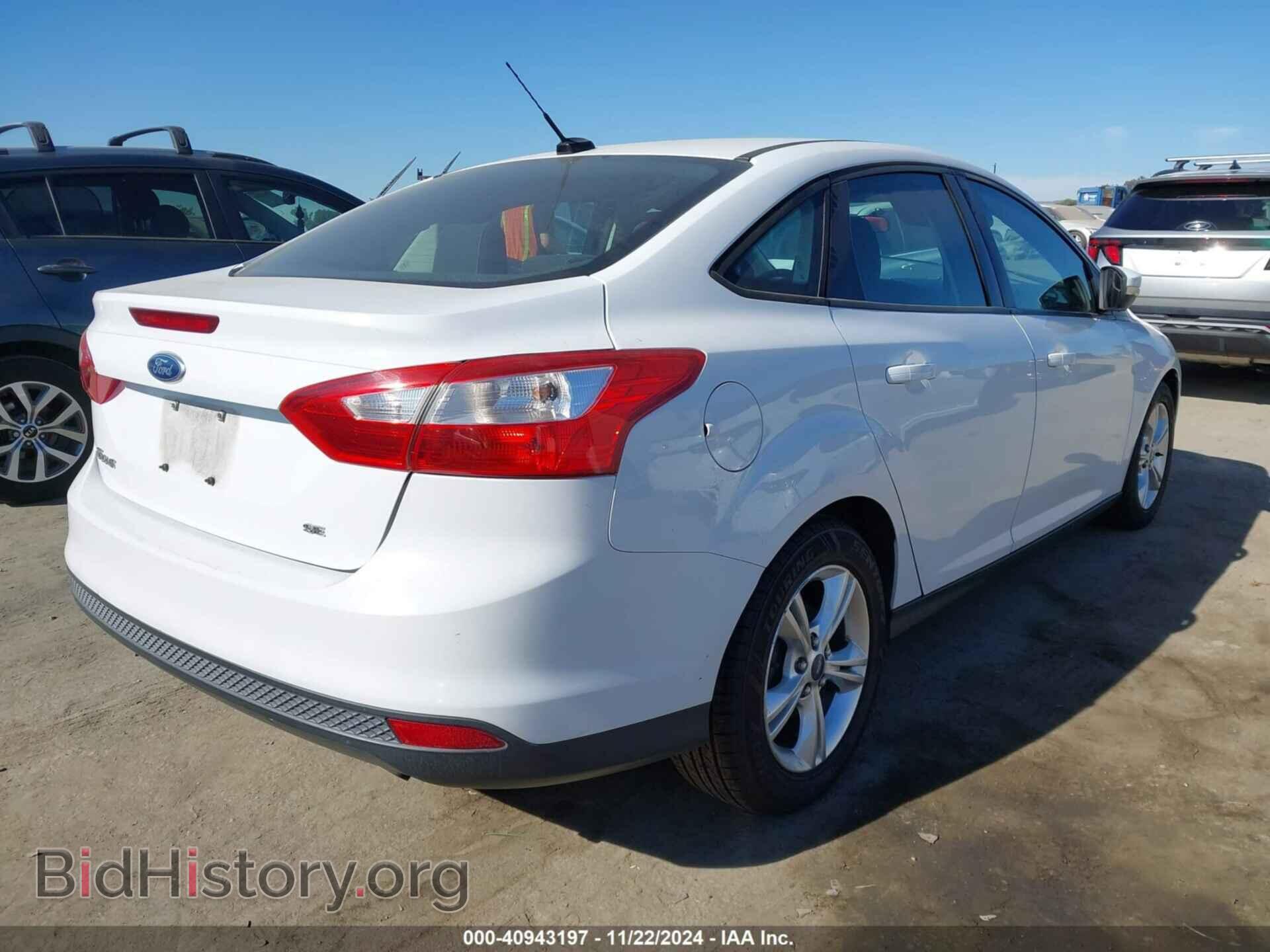 2013 FORD FOCUS - VIN: 1FADP3F22DL164156 - Фото 4