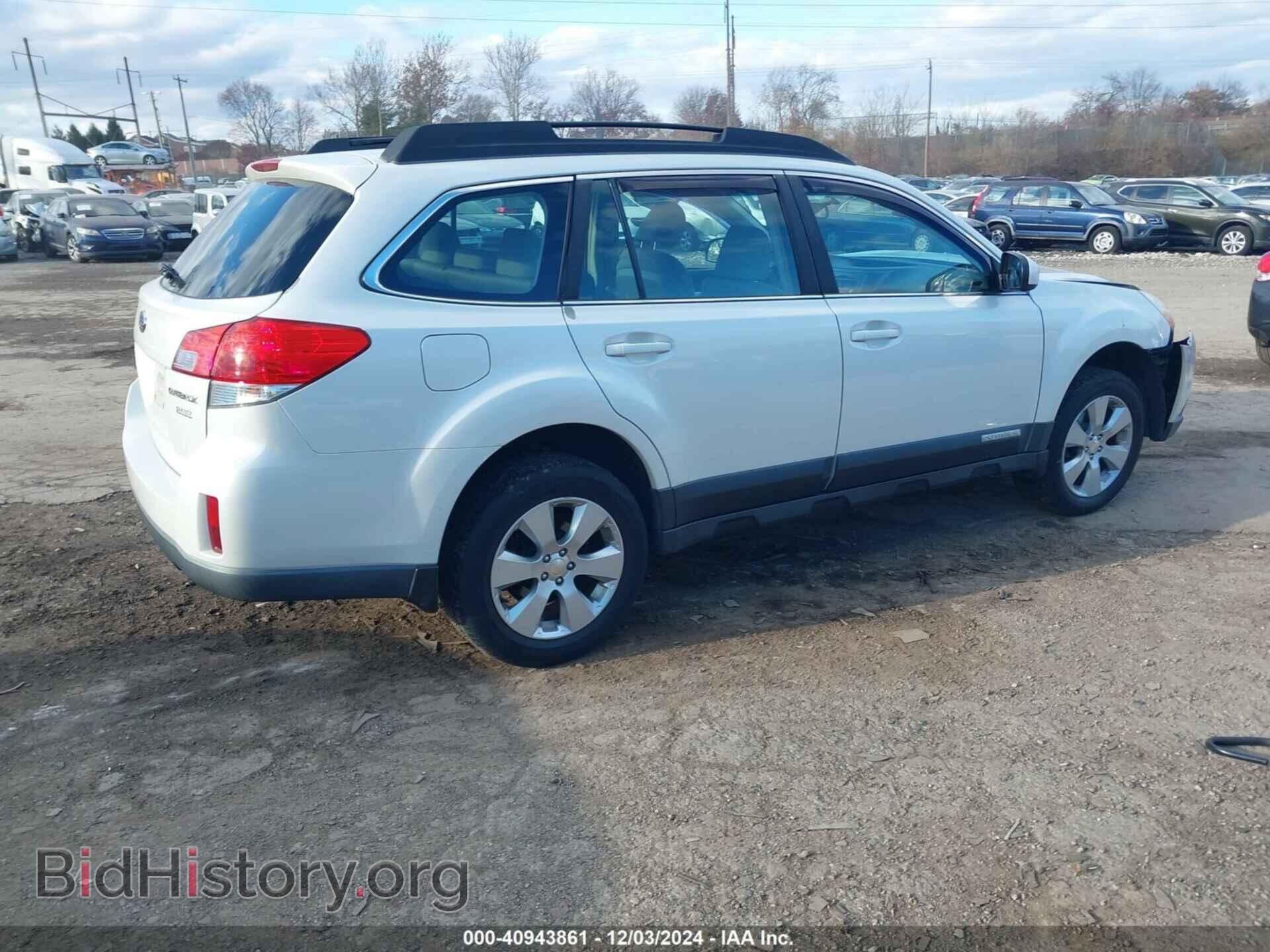 2012 SUBARU OUTBACK - VIN: 4S4BRBAC4C3236569 - Фото 4
