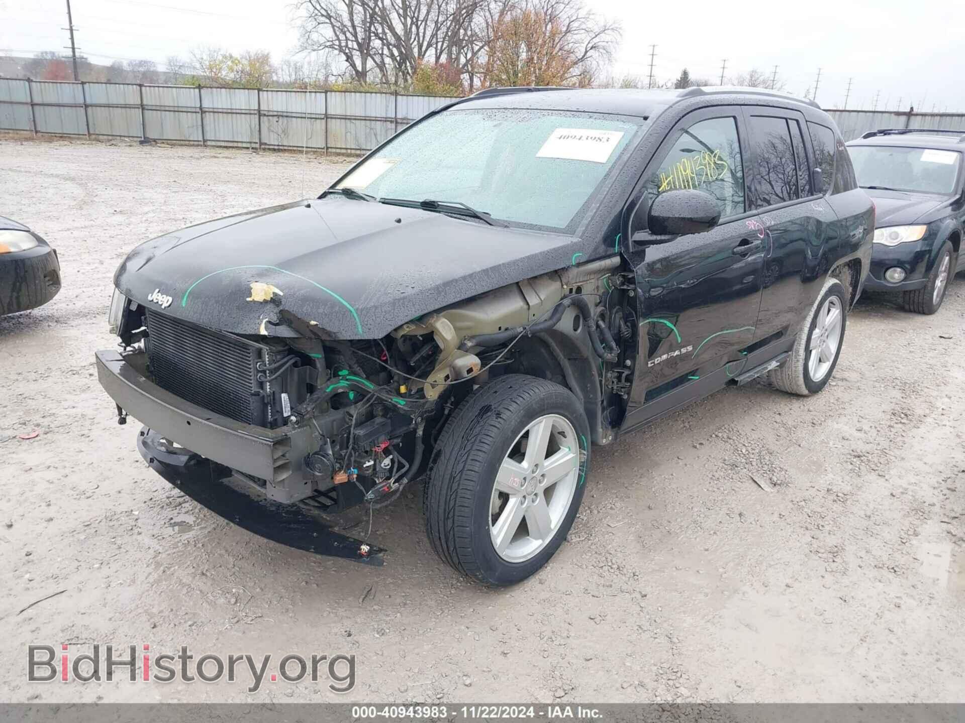 2014 JEEP COMPASS - VIN: 1C4NJCEA3ED914006 - Фото 2