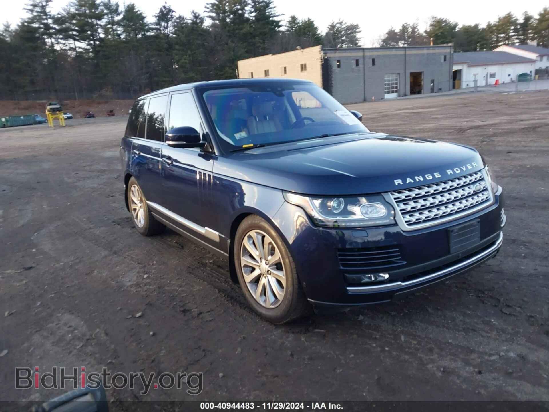 Фотография SALGS2FK2HA367607 - LAND ROVER RANGE ROVER 2017