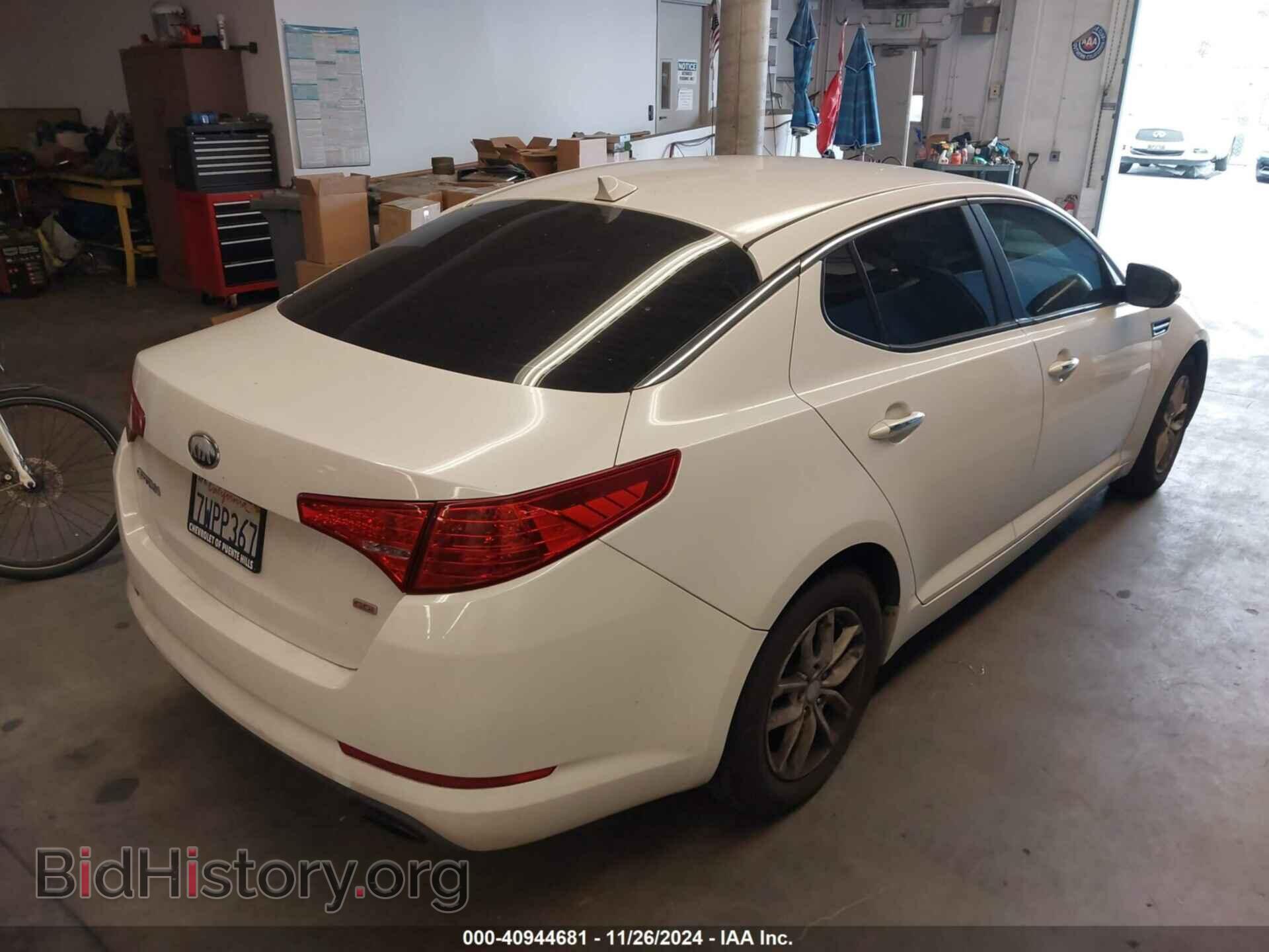 2013 KIA OPTIMA - VIN: KNAGM4A75D5375250 - Фото 4