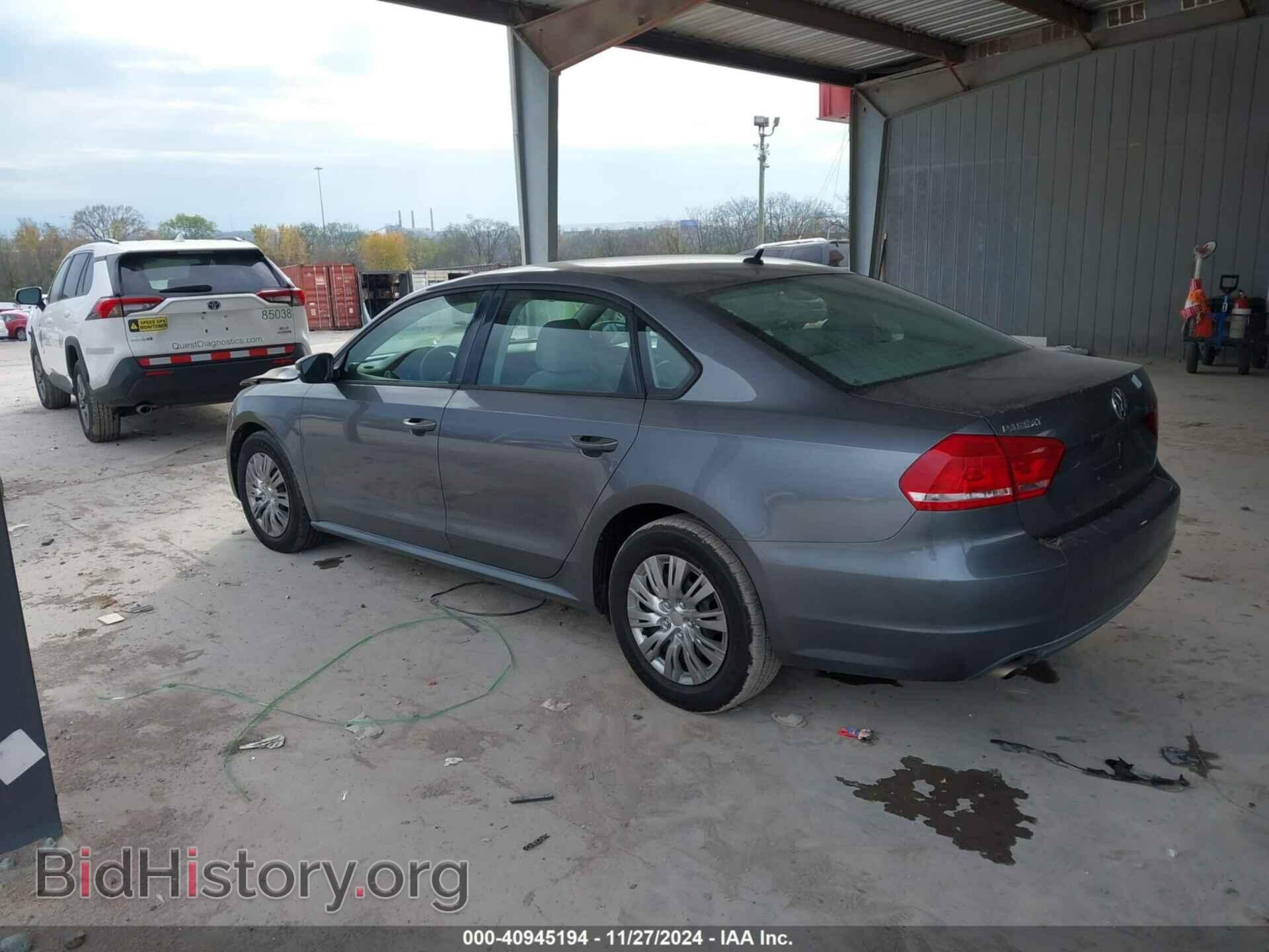 2014 VOLKSWAGEN PASSAT - VIN: 1VWAH7A36EC006855 - Фото 3