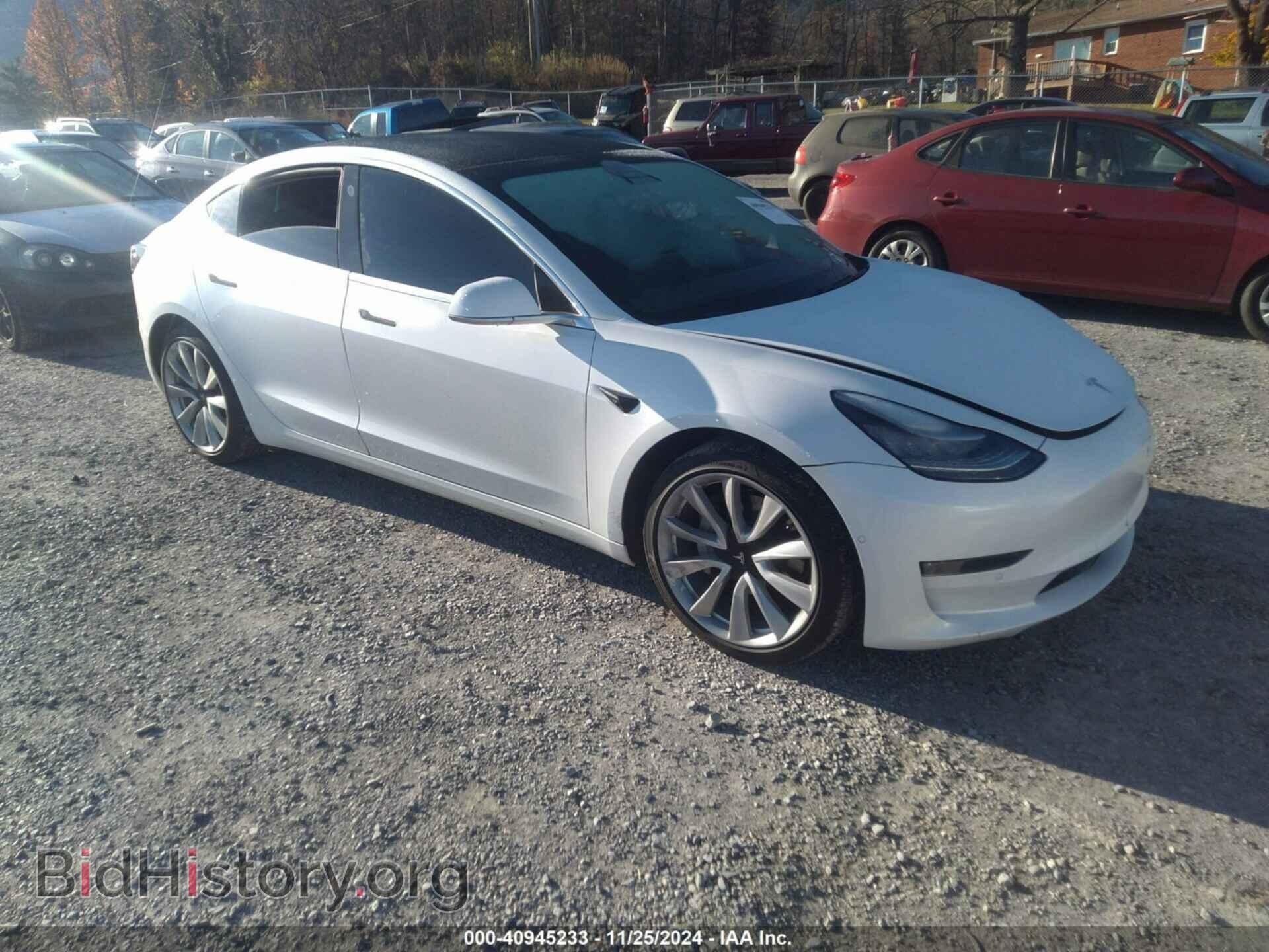 Photo 5YJ3E1EB4LF807271 - TESLA MODEL 3 2020